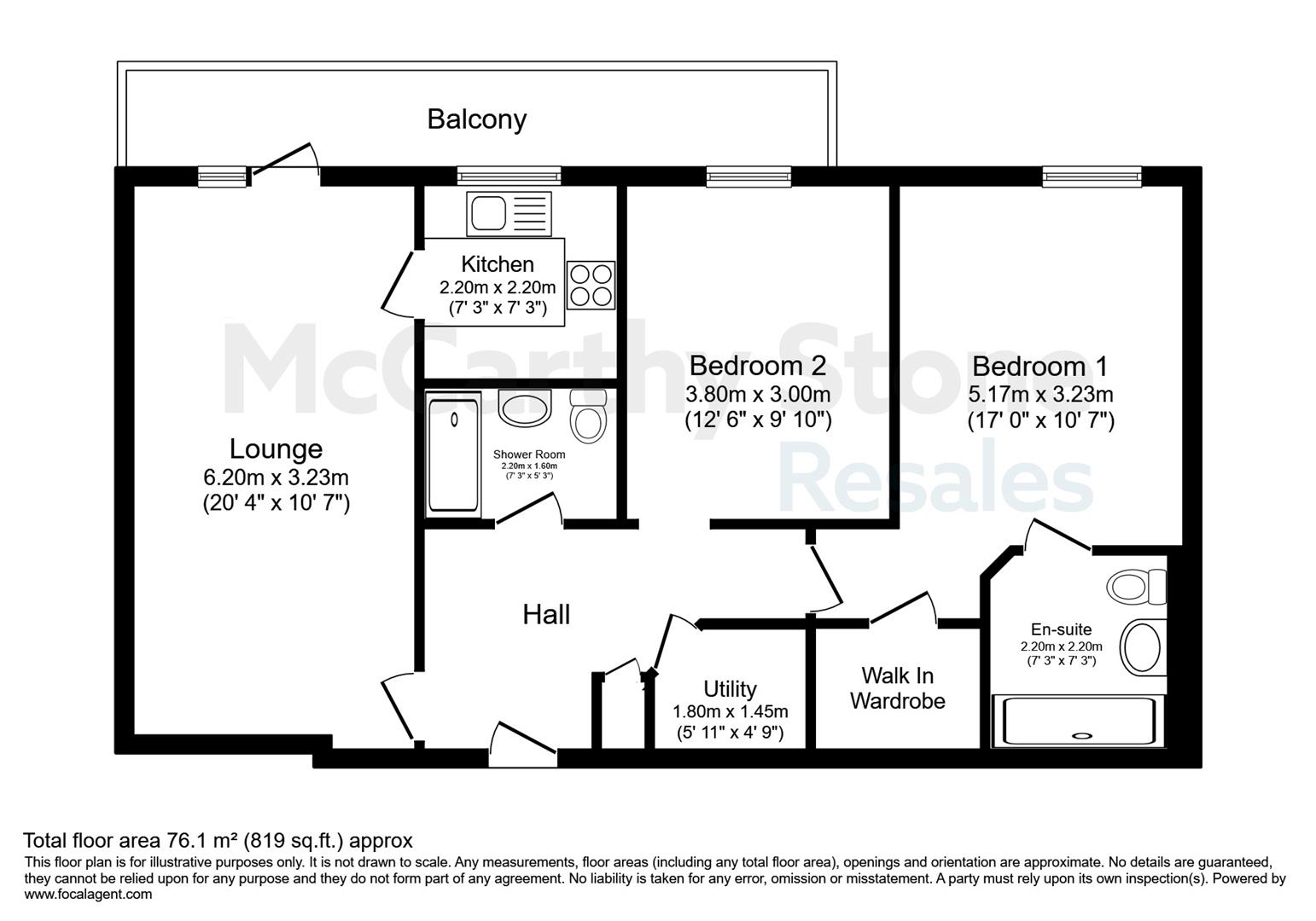 22 Isabella House, Hale Road, Hertford floorplan