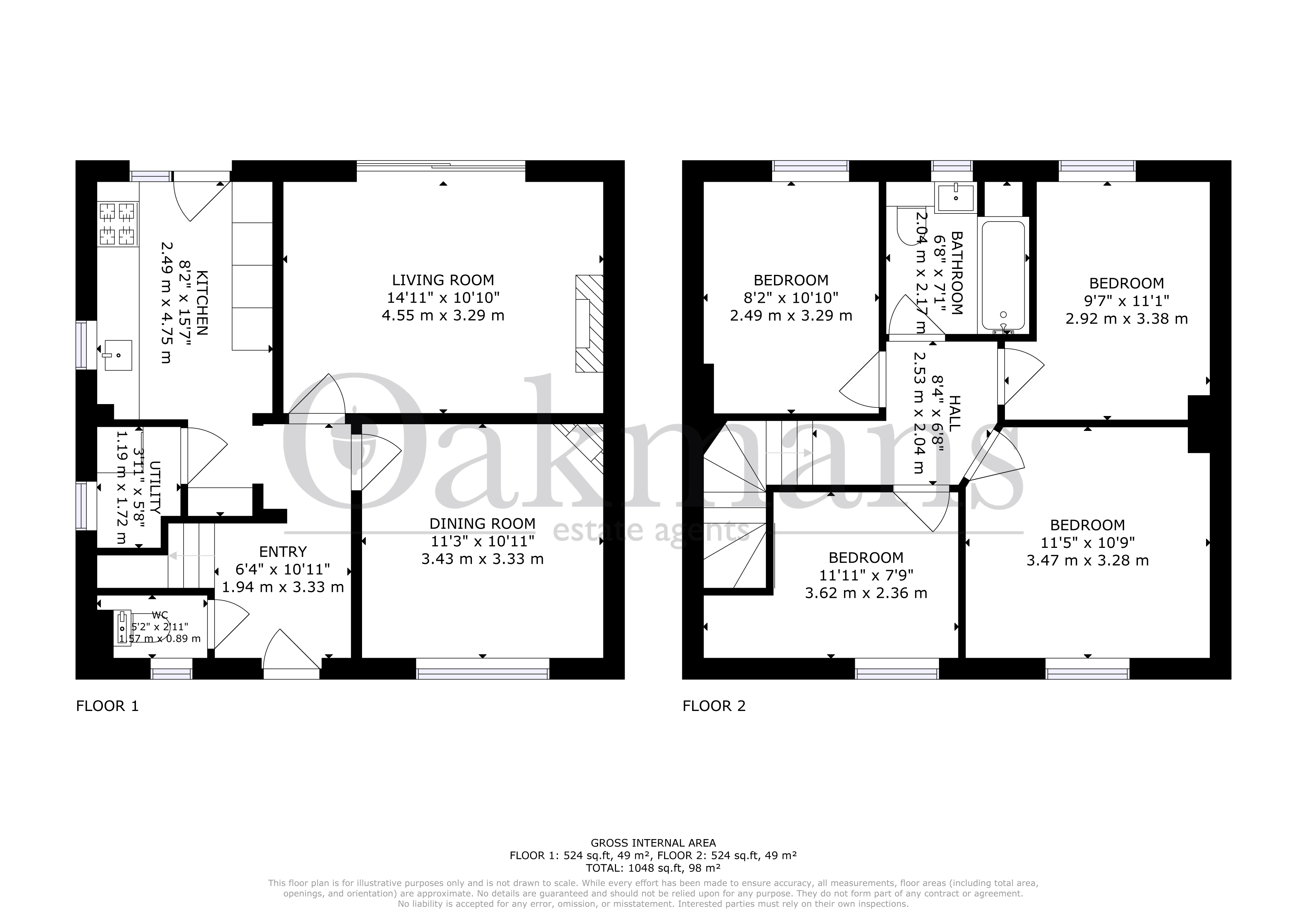 39, Hawkesley Drive, West Midlands floorplan
