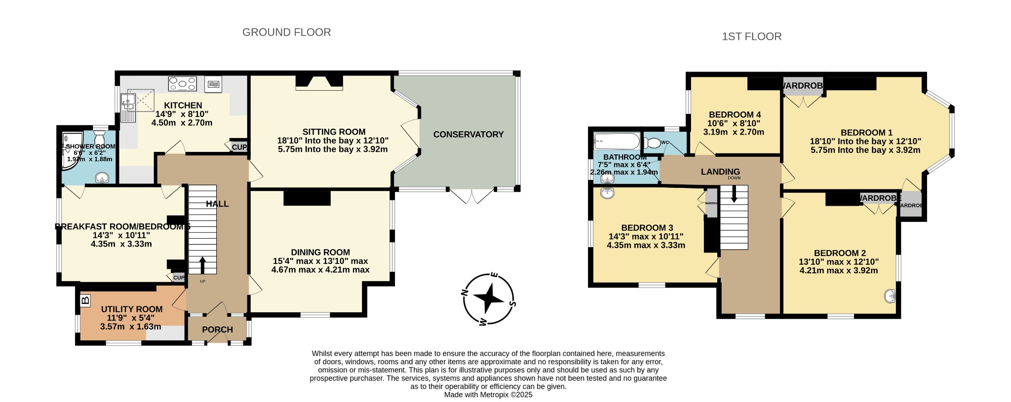 72 Salterton Road, Exmouth floorplan