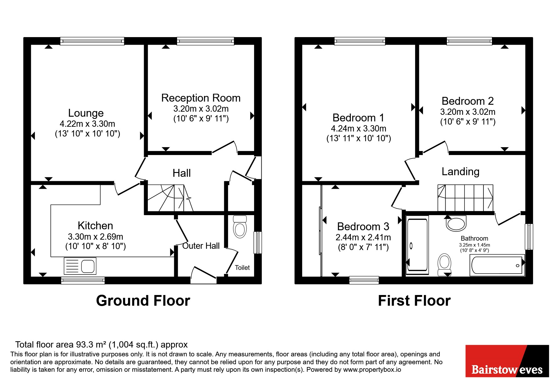 88, Walsall Road, Staffordshire floorplan