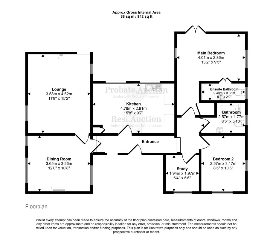 Anstead Brook Cottage, Petworth Road, Haslemere floorplan