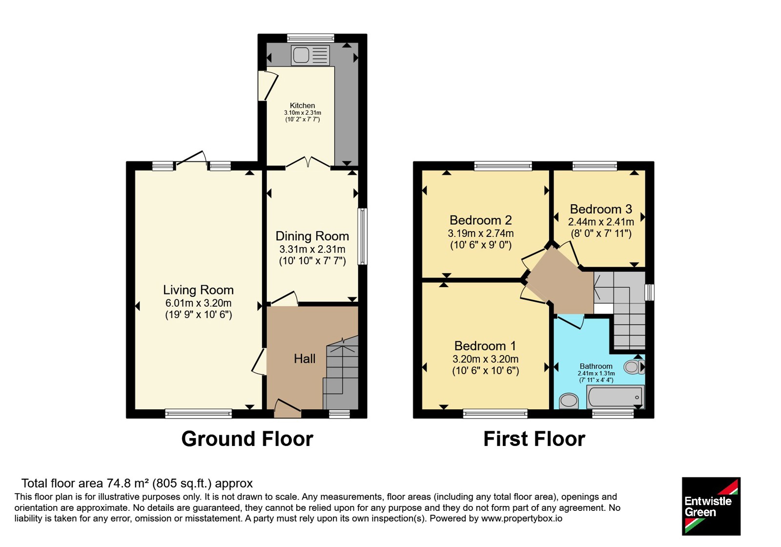 87, Moorhey Road, Merseyside floorplan