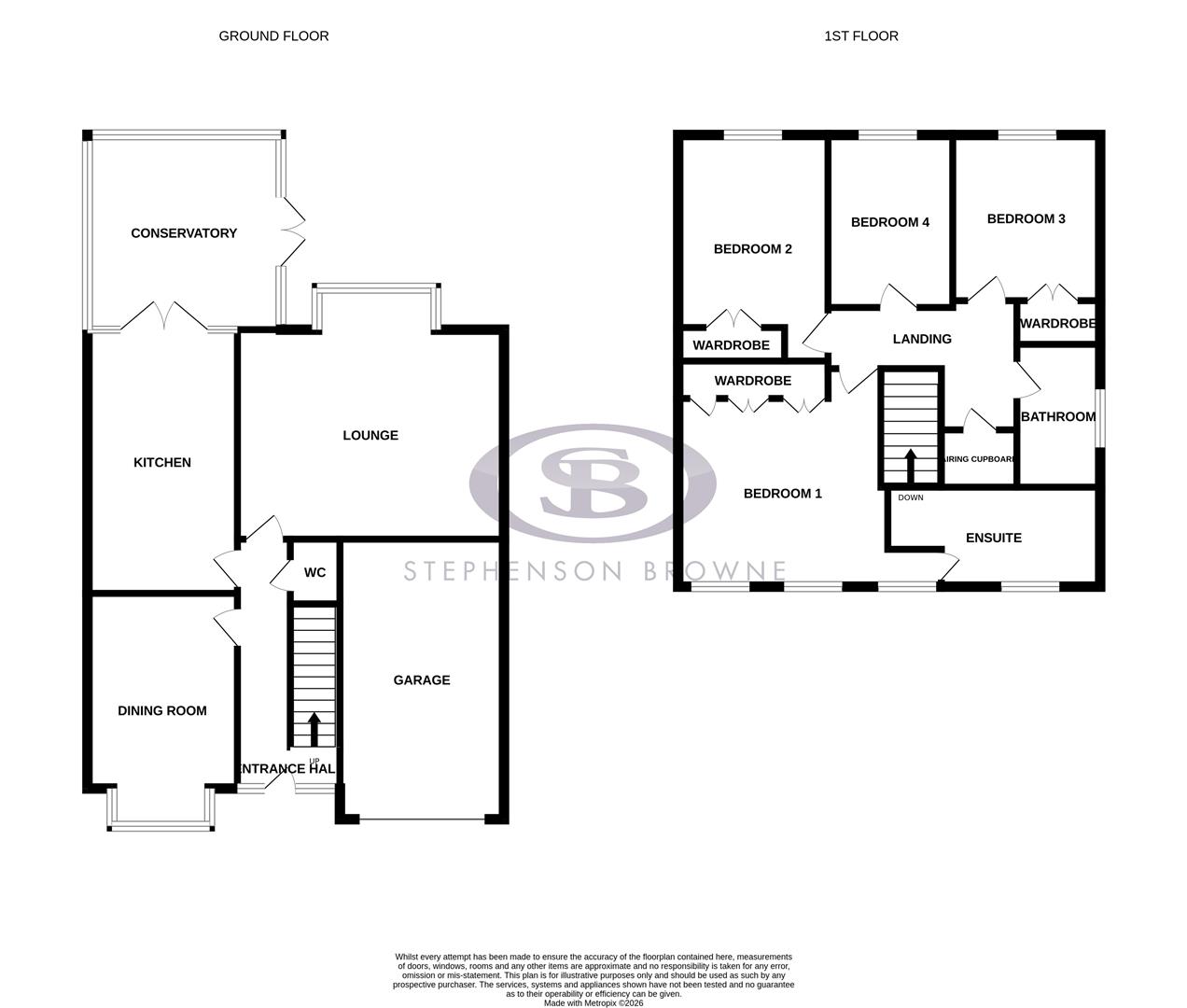 4, Rufford Close, Crewe floorplan