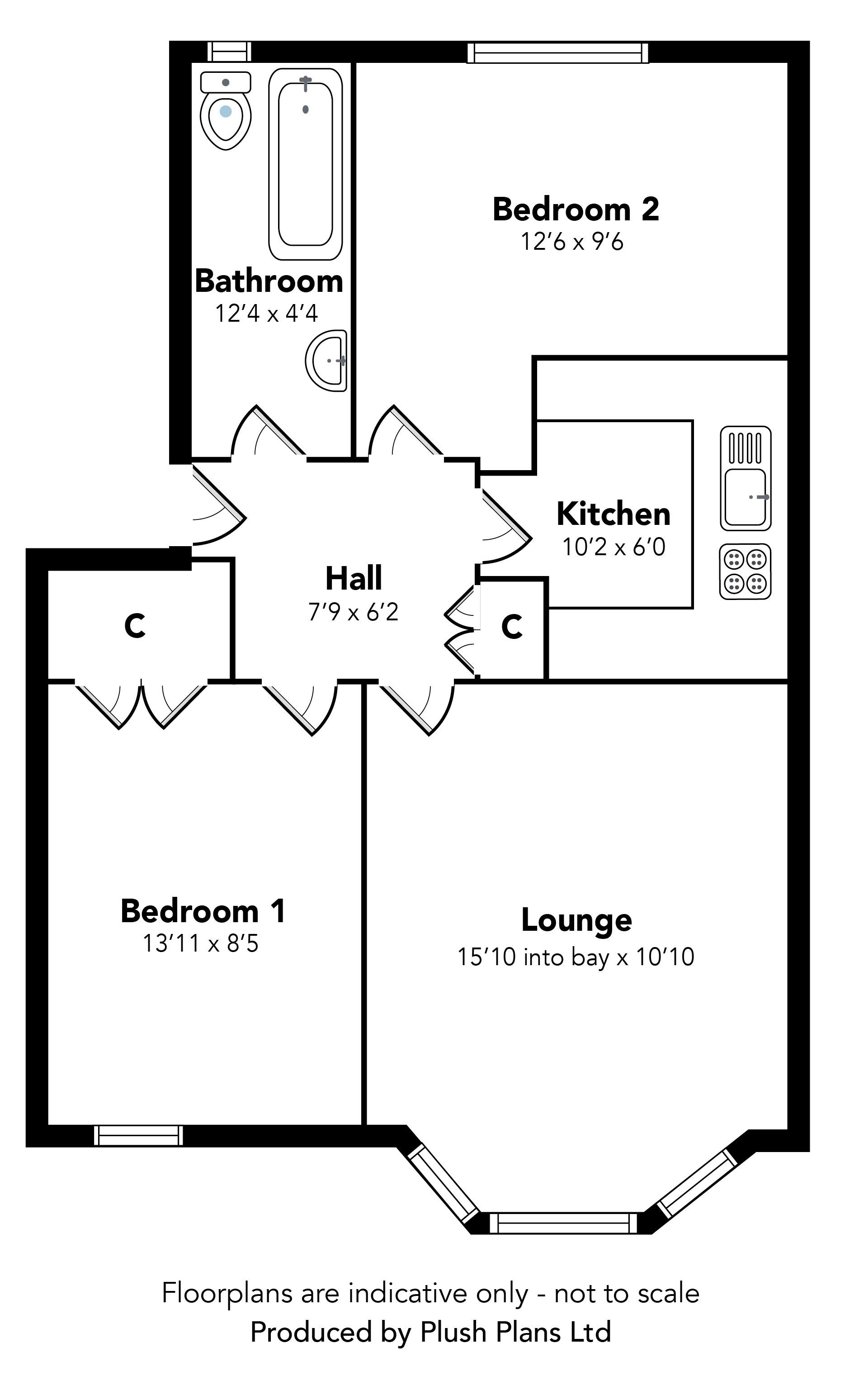 2 Bedrooms Flat for sale in 1/1 104 Neilston Road, Paisley PA2