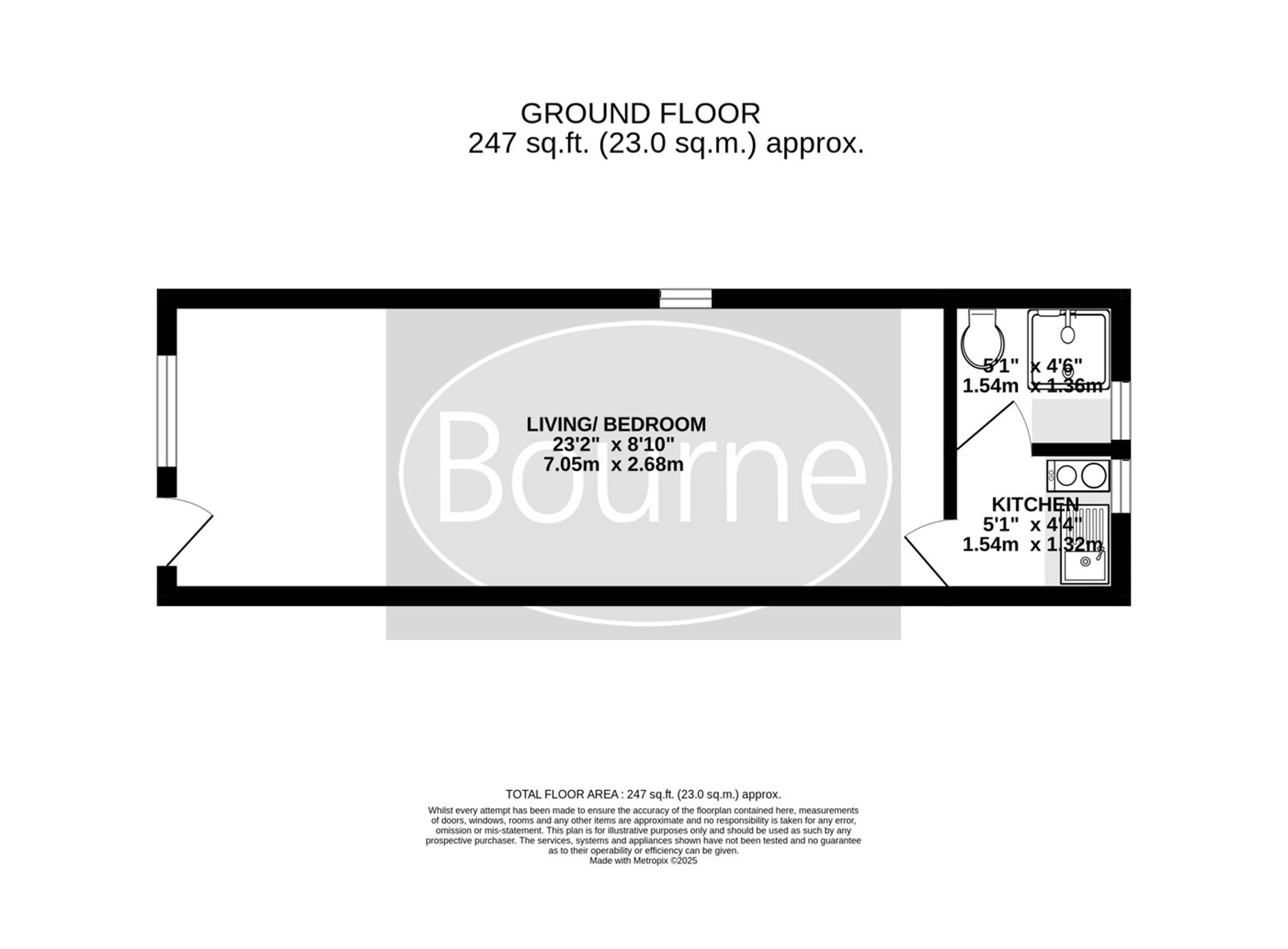 55A,, Chapel Street, Petersfield floorplan