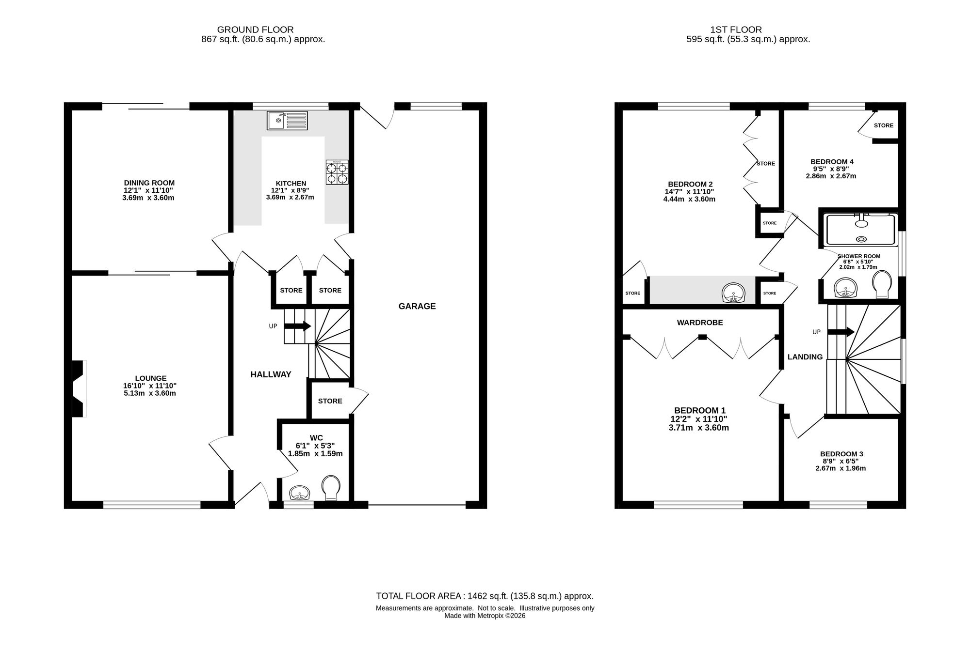 3 Winchester Drive, Stockport floorplan