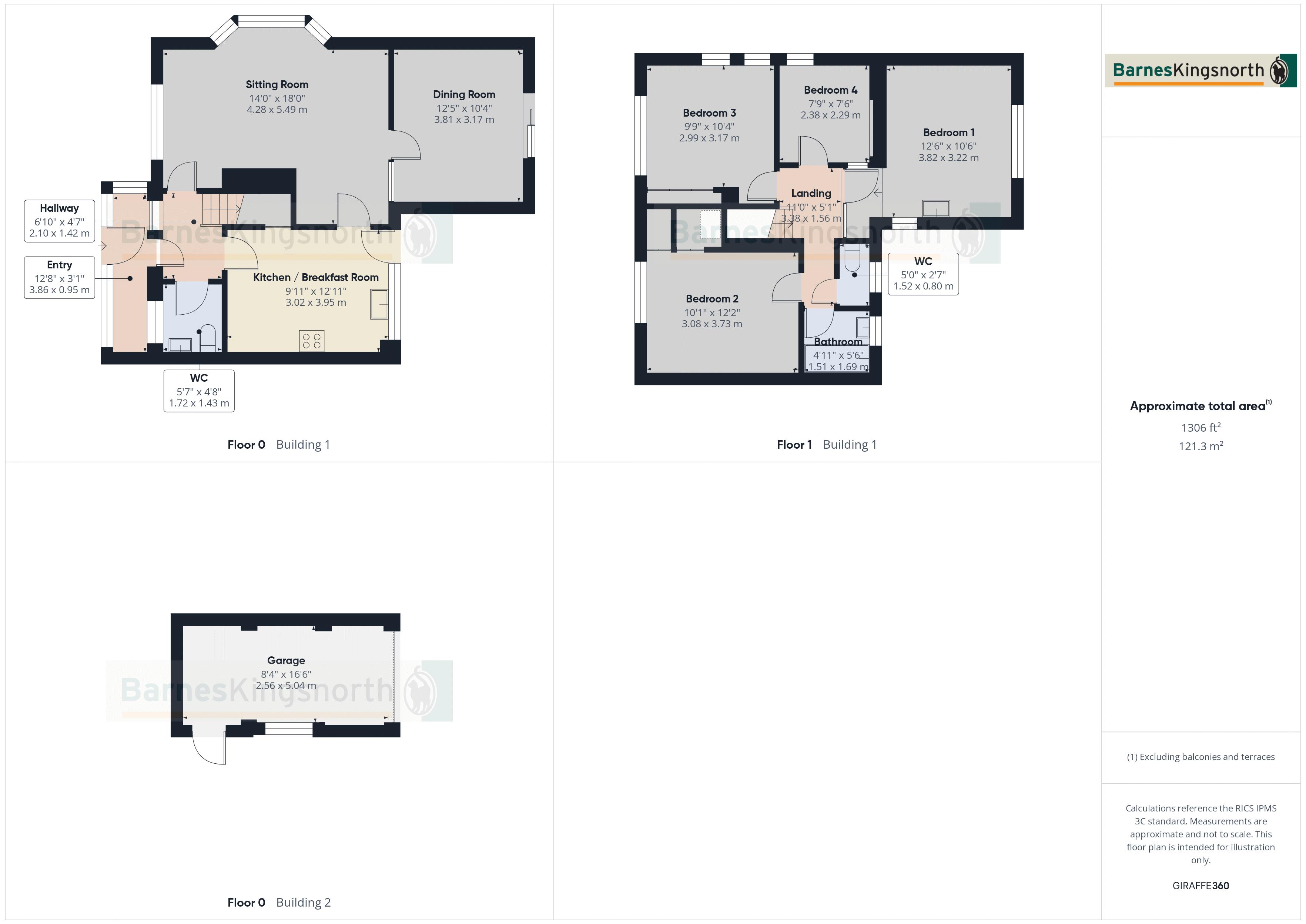 17, Fairfield Way, Tonbridge floorplan