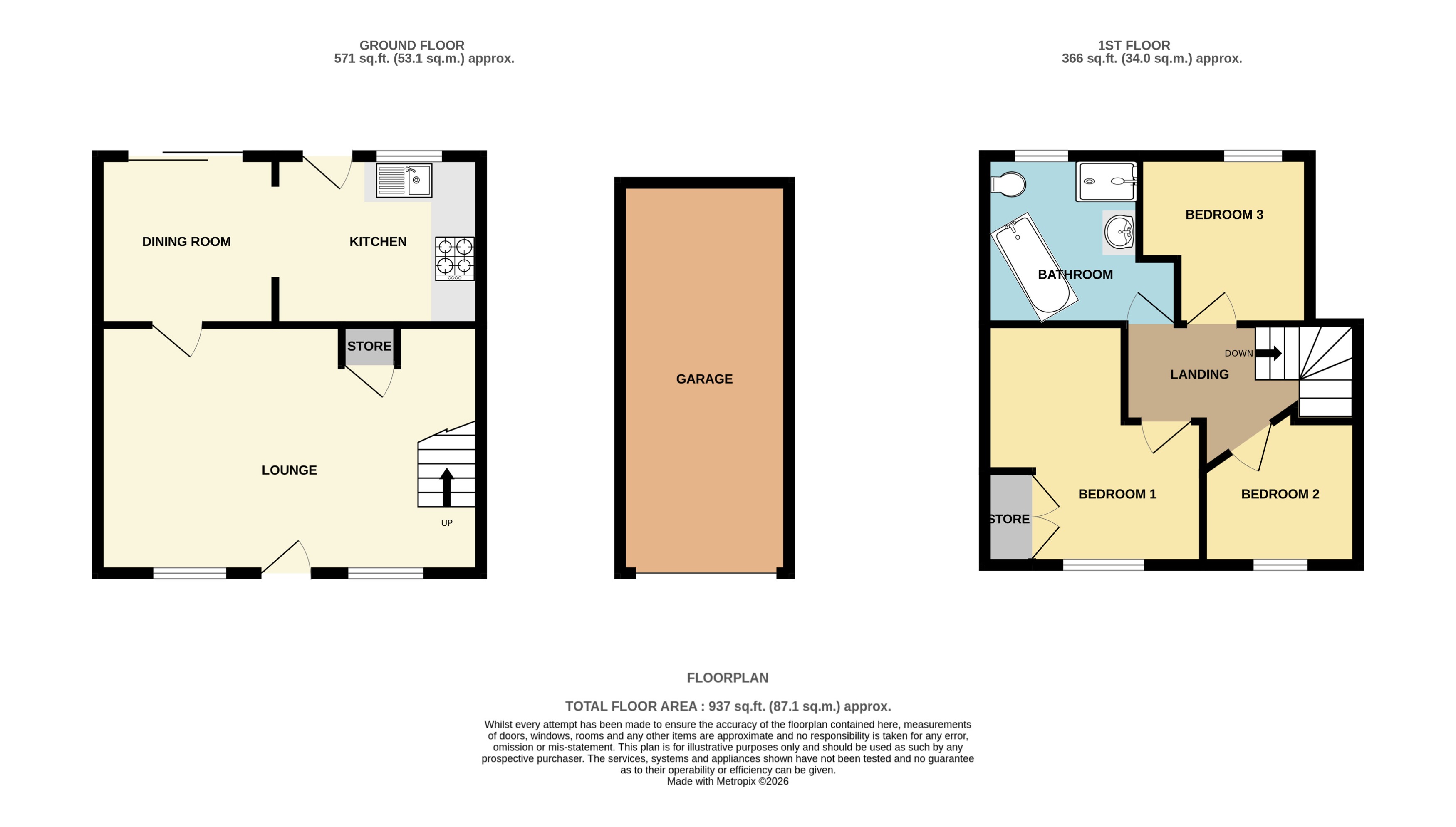 Front Street, Dunston floorplan