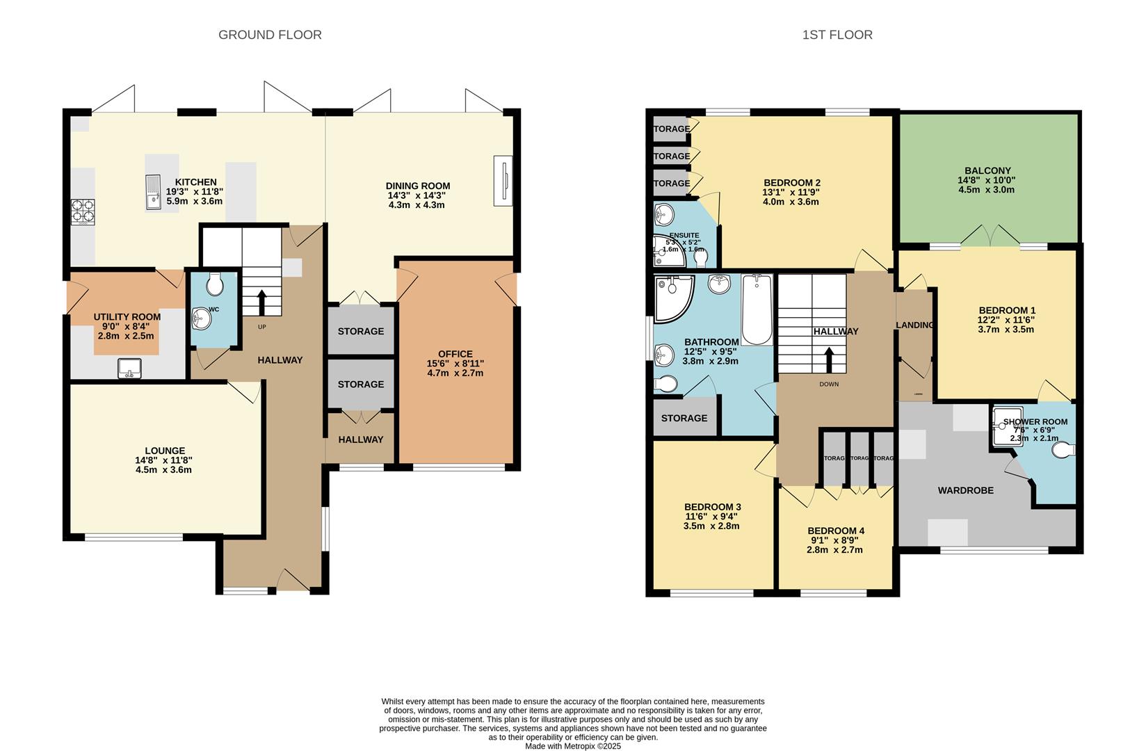 5a, High Road, Hockley floorplan