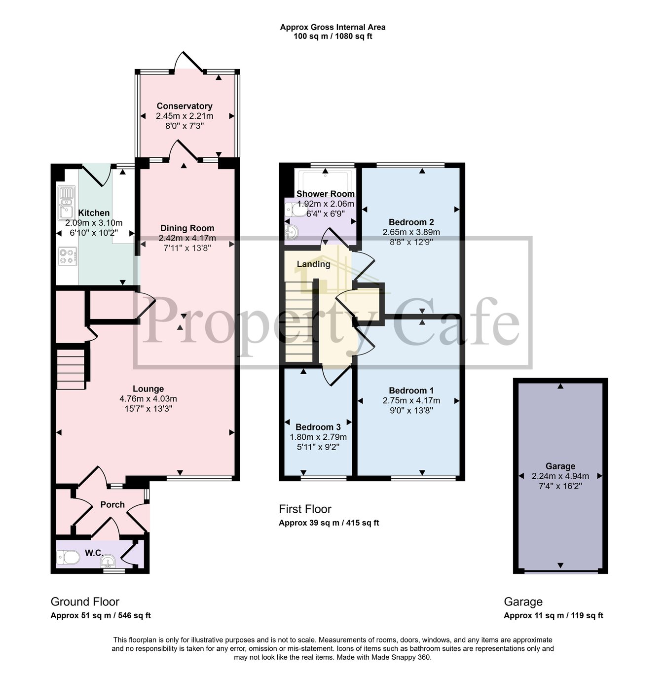3, Harewood Close, Bexhill-on-Sea floorplan