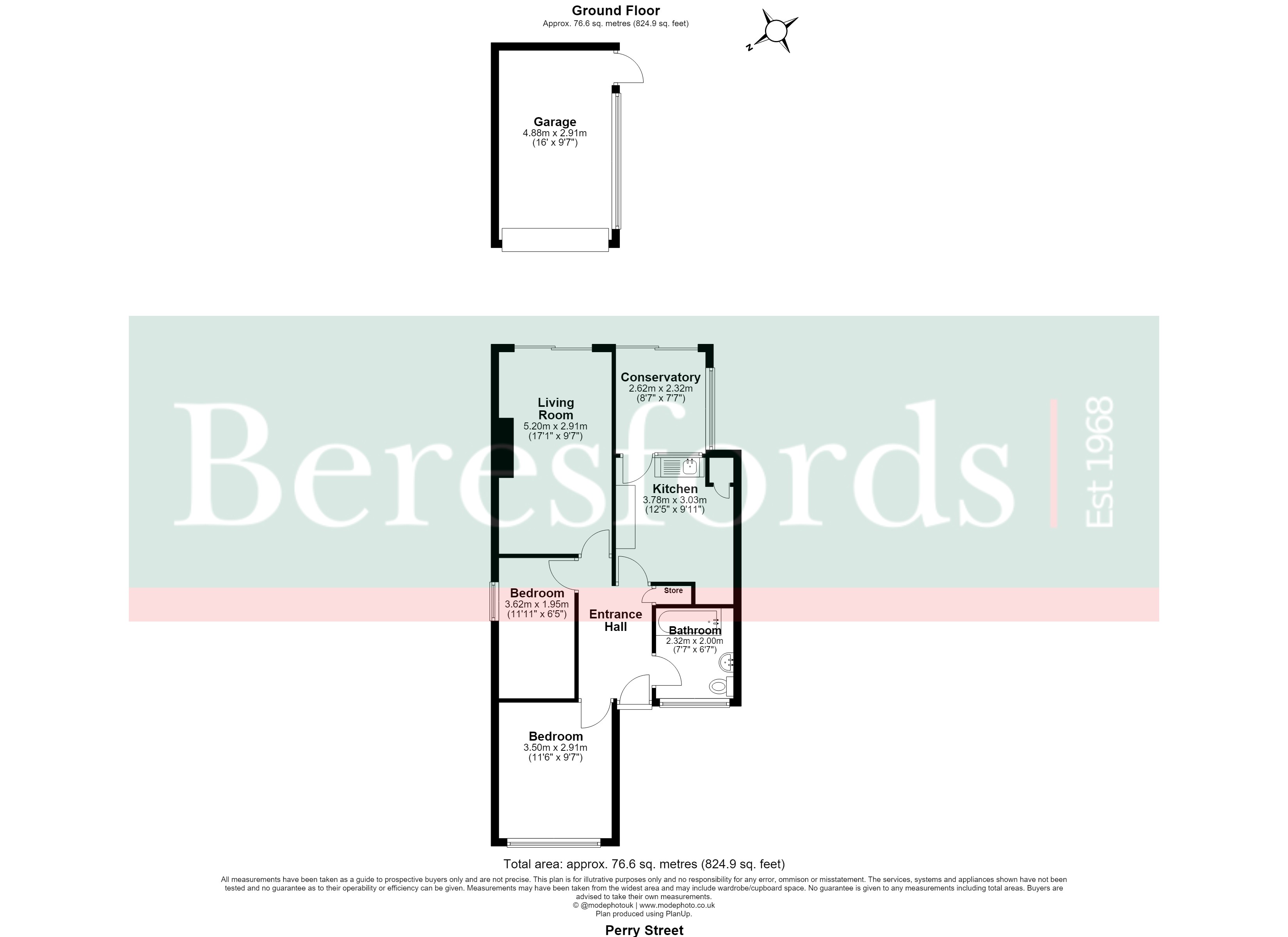 326, Perry Street, Essex floorplan