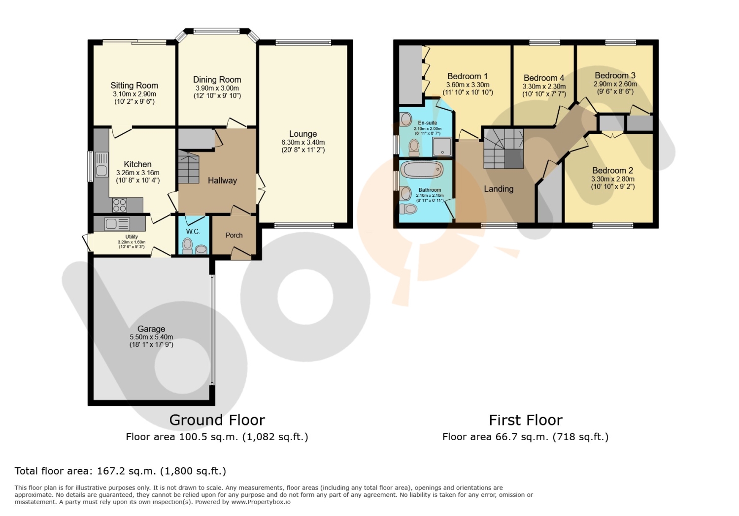 1, Turners Avenue, Paisley floorplan