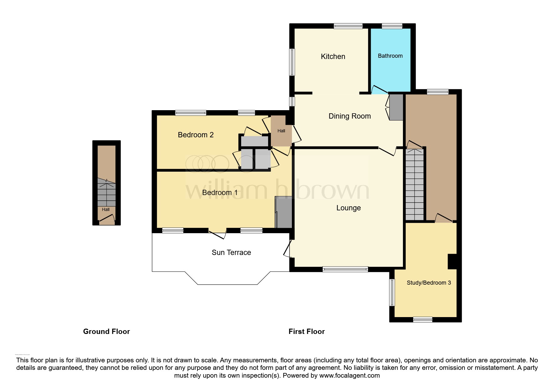 Flat 3, 206, Old Road, Harlow floorplan