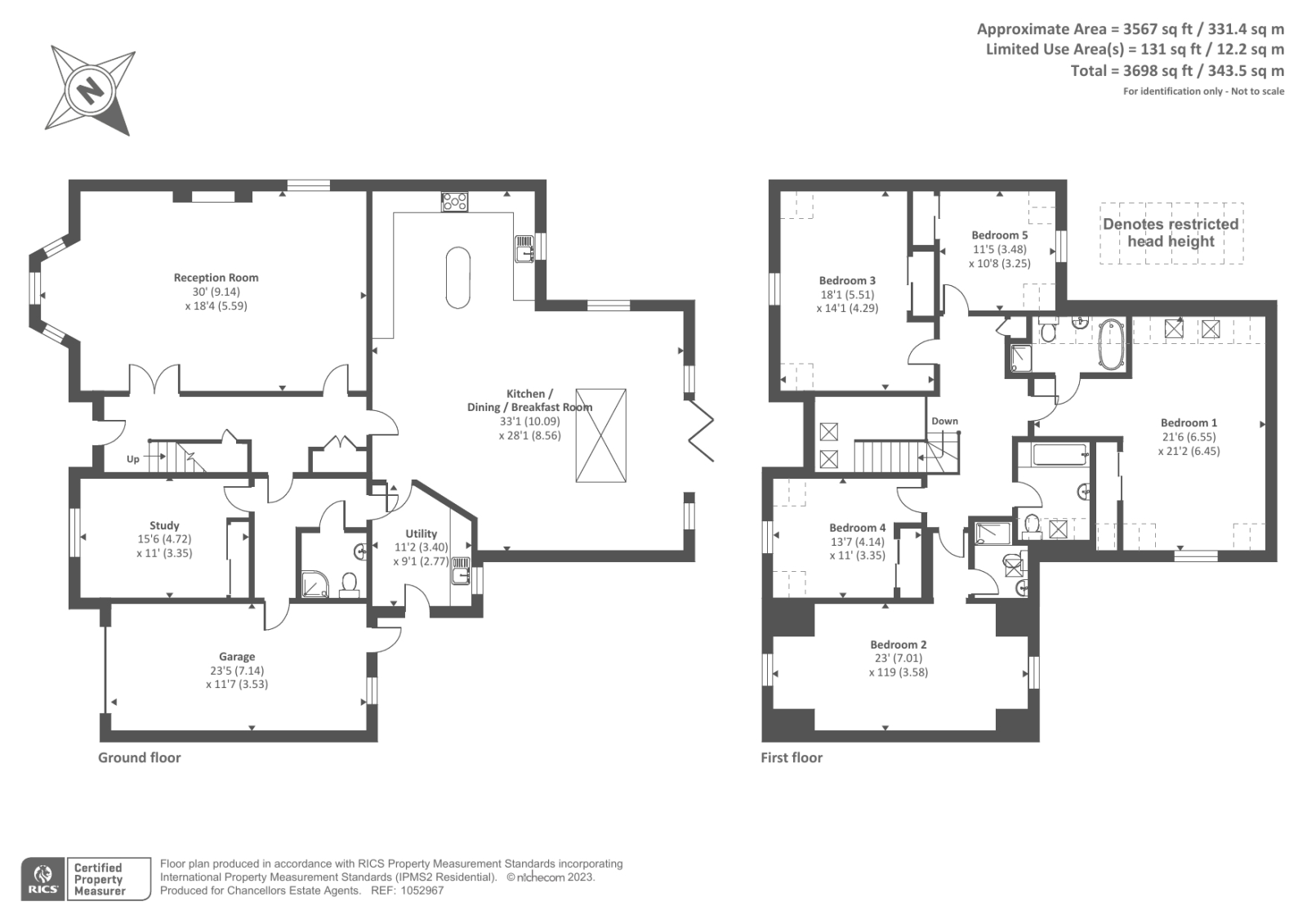 Nicholas House, Reading floorplan