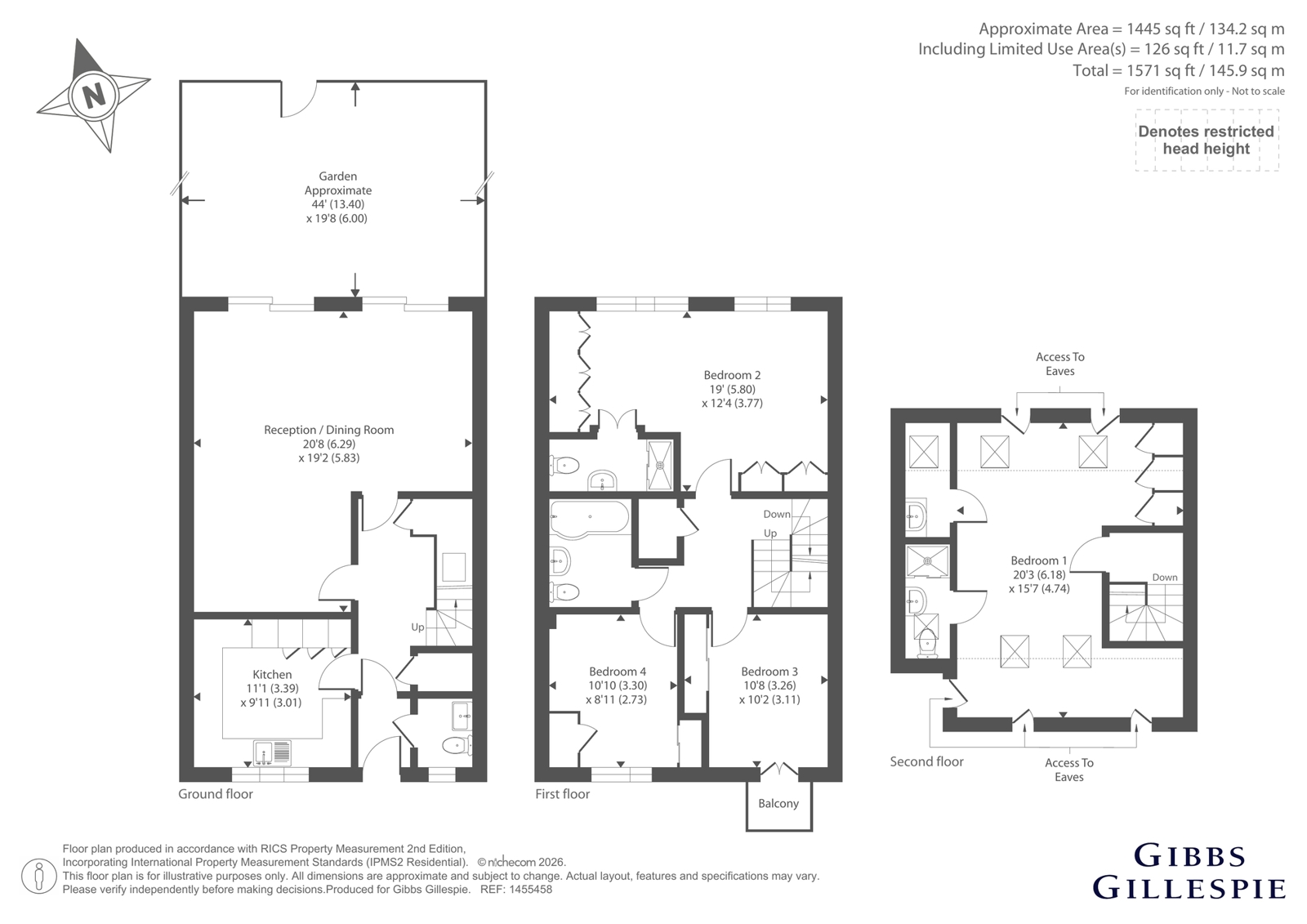 23, Sunningdale Close, Stanmore floorplan