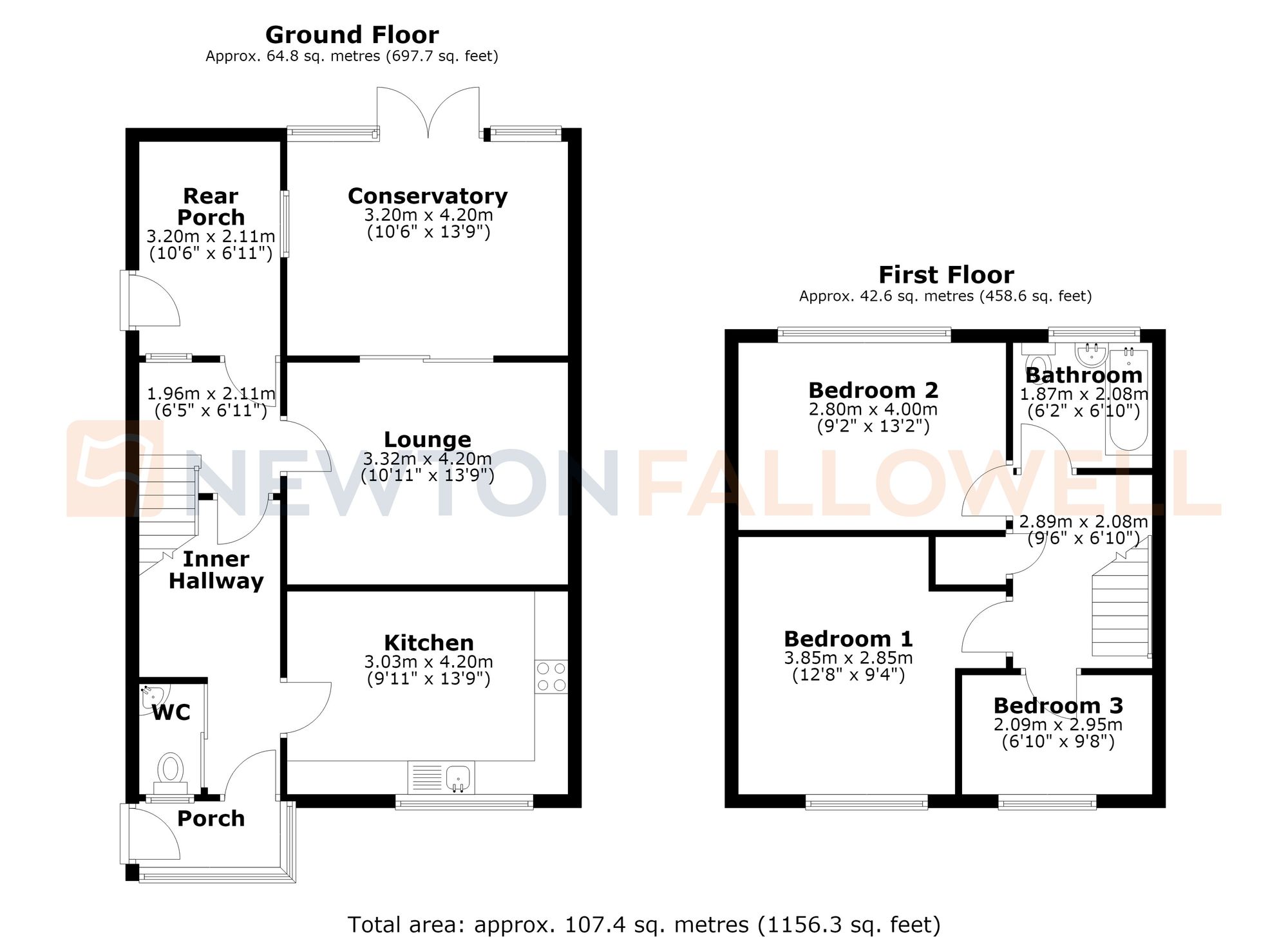 9 Smeath Lane, Retford floorplan