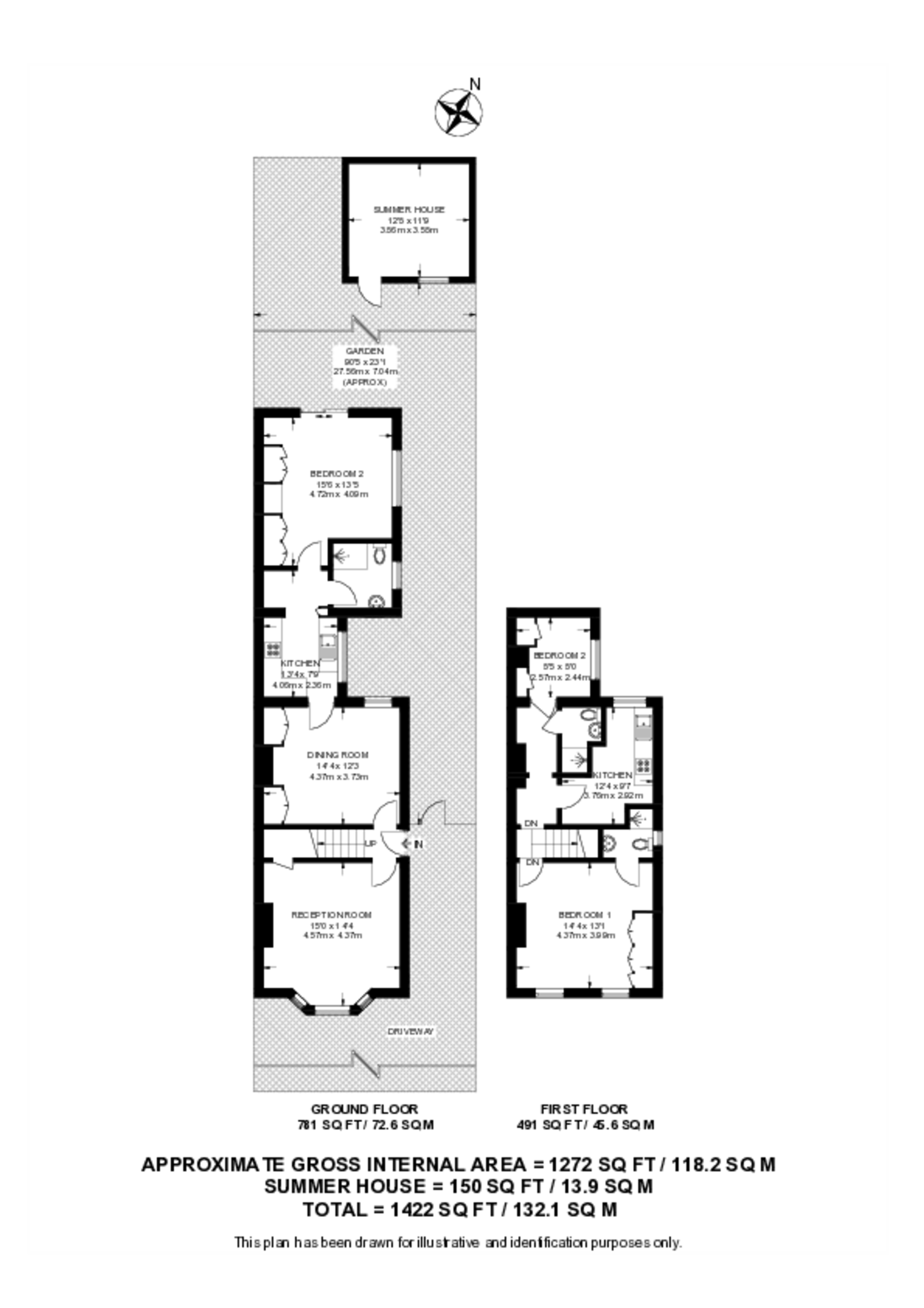 Gladstone Road, Croydon floorplan