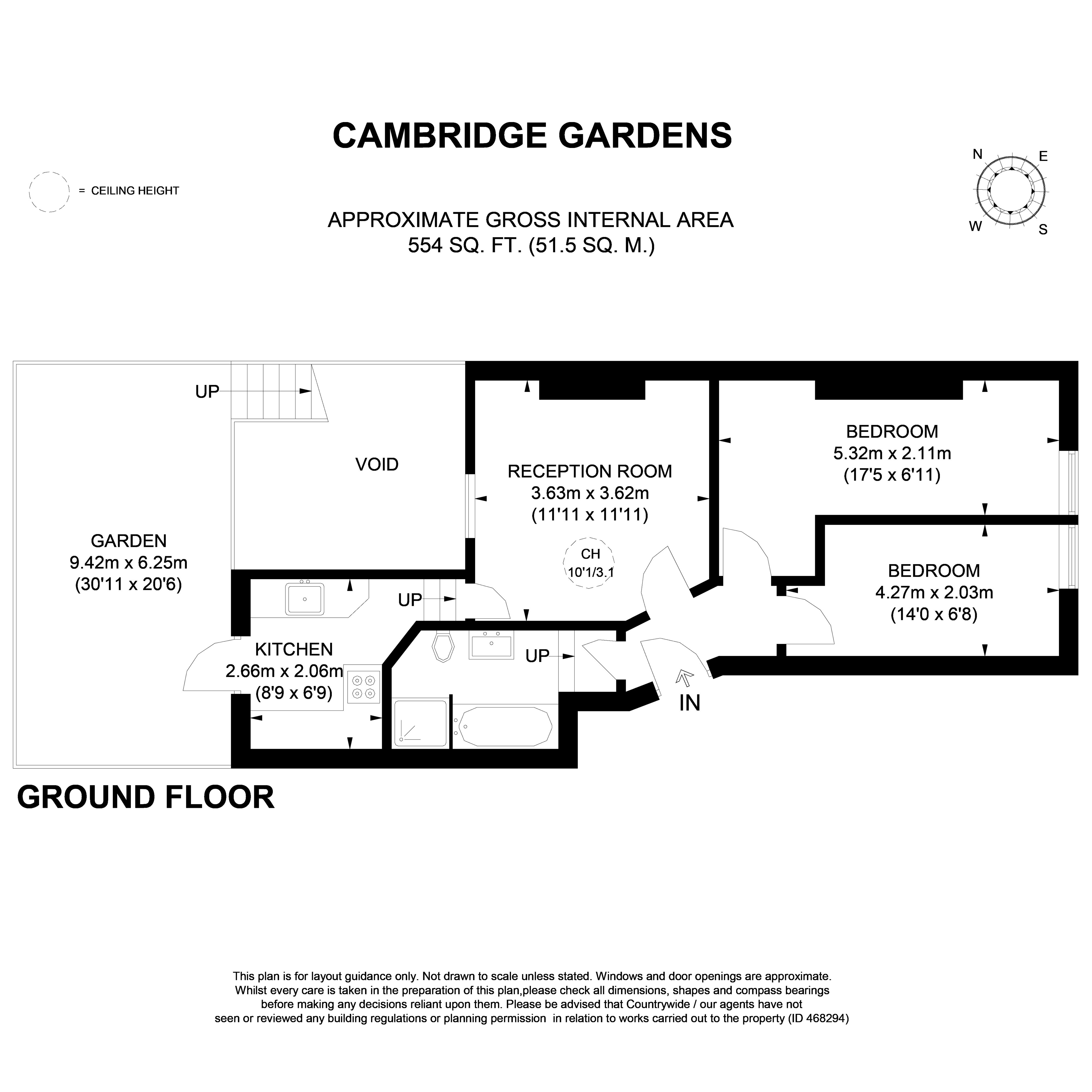 2 Bedrooms Flat to rent in Cambridge Gardens, Ladbroke Grove W10