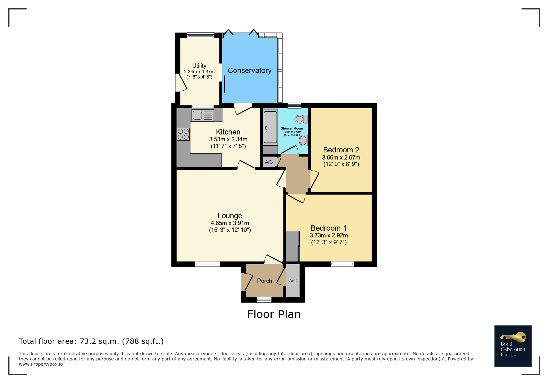 10, Hanson Park, Bideford floorplan