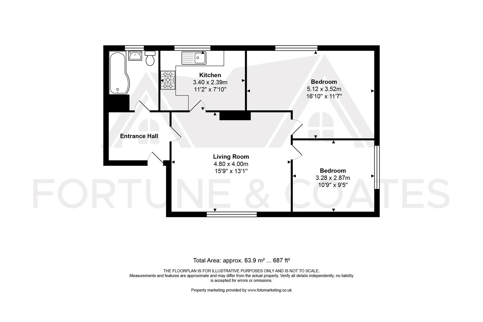 82, The Dashes, Harlow floorplan