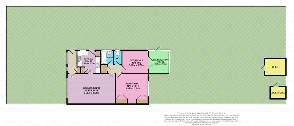 2 Bedrooms Semi-detached bungalow for sale in Brooklands Drive, Leighton Buzzard LU7
