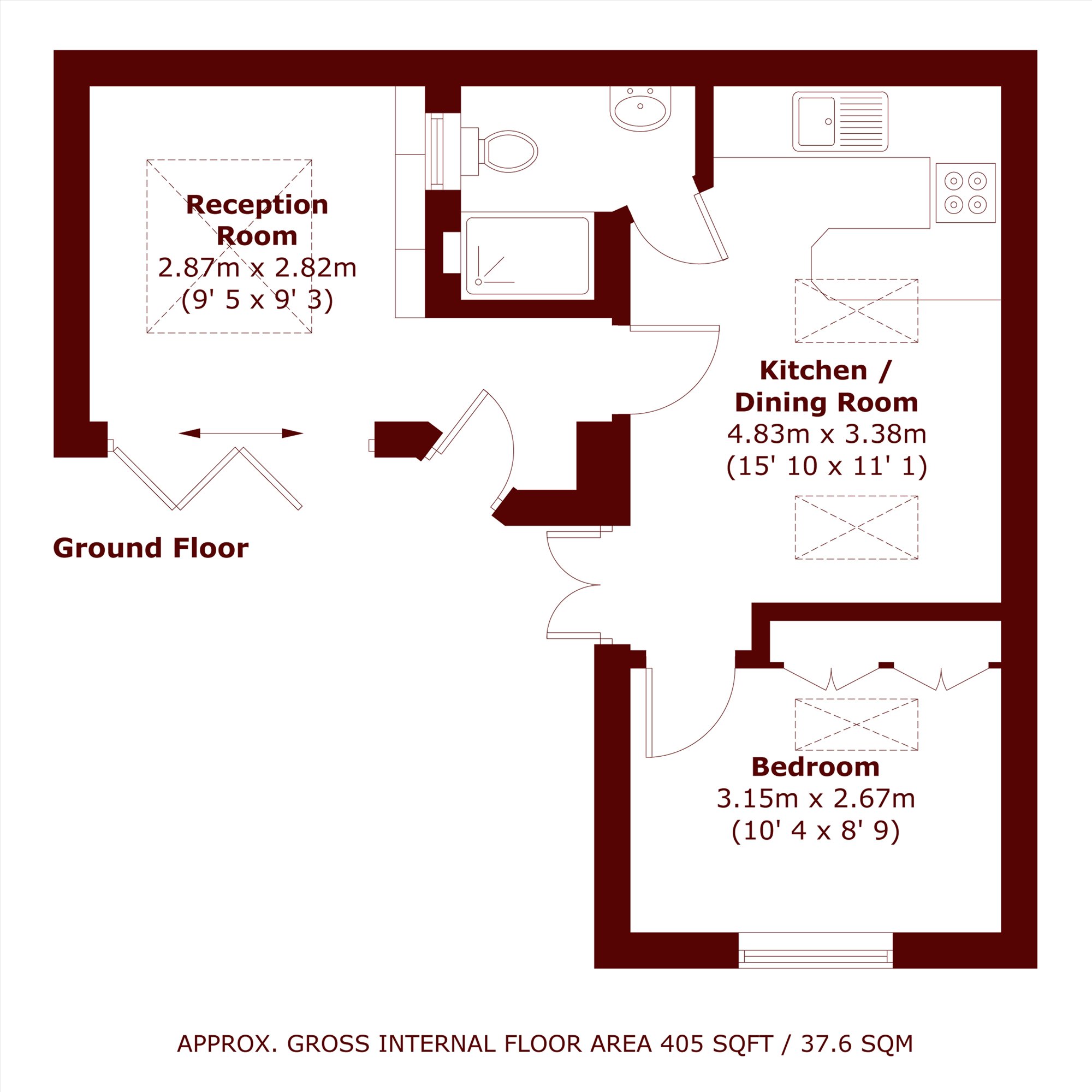 5, Cross Street, London floorplan