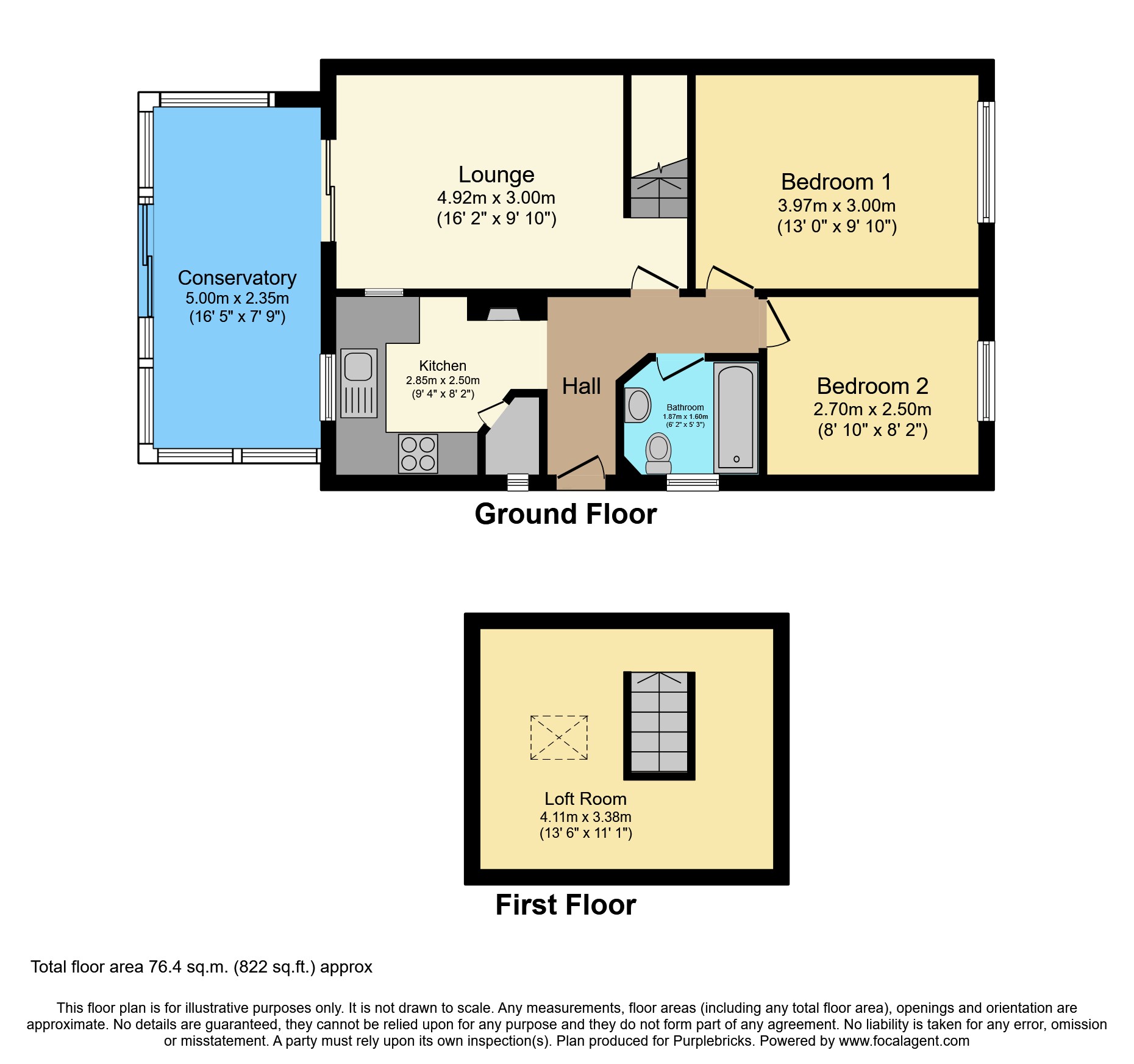 48, Prior Way, Colchester floorplan