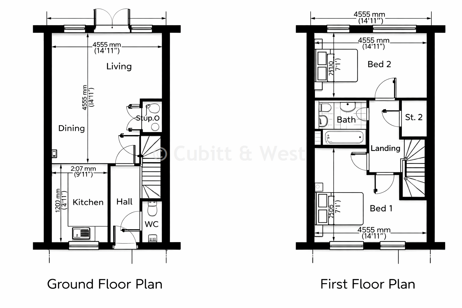 Plot 18, Victoria Road West, Littlestone floorplan