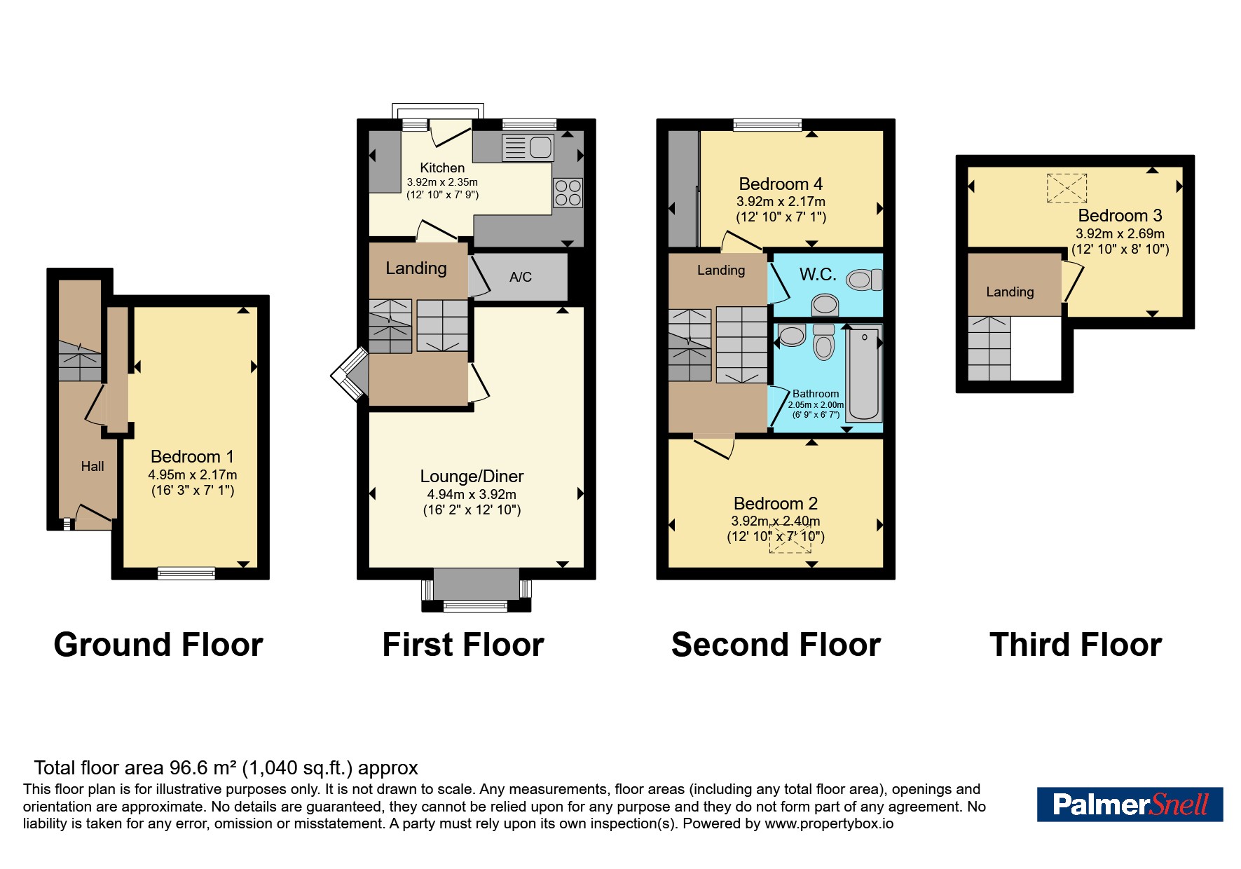 1, Shillingstone Gardens, Dorset floorplan