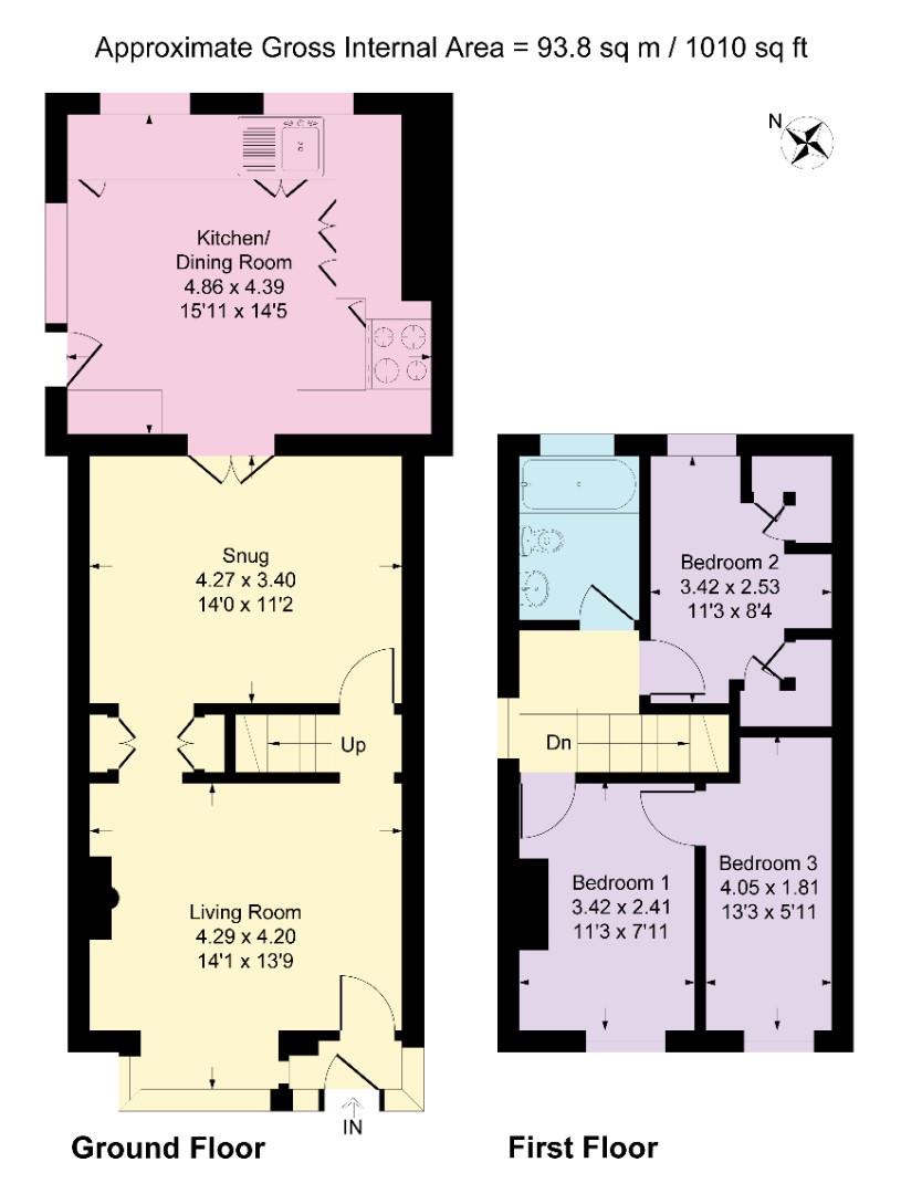 32, Beeley Street, Salford floorplan