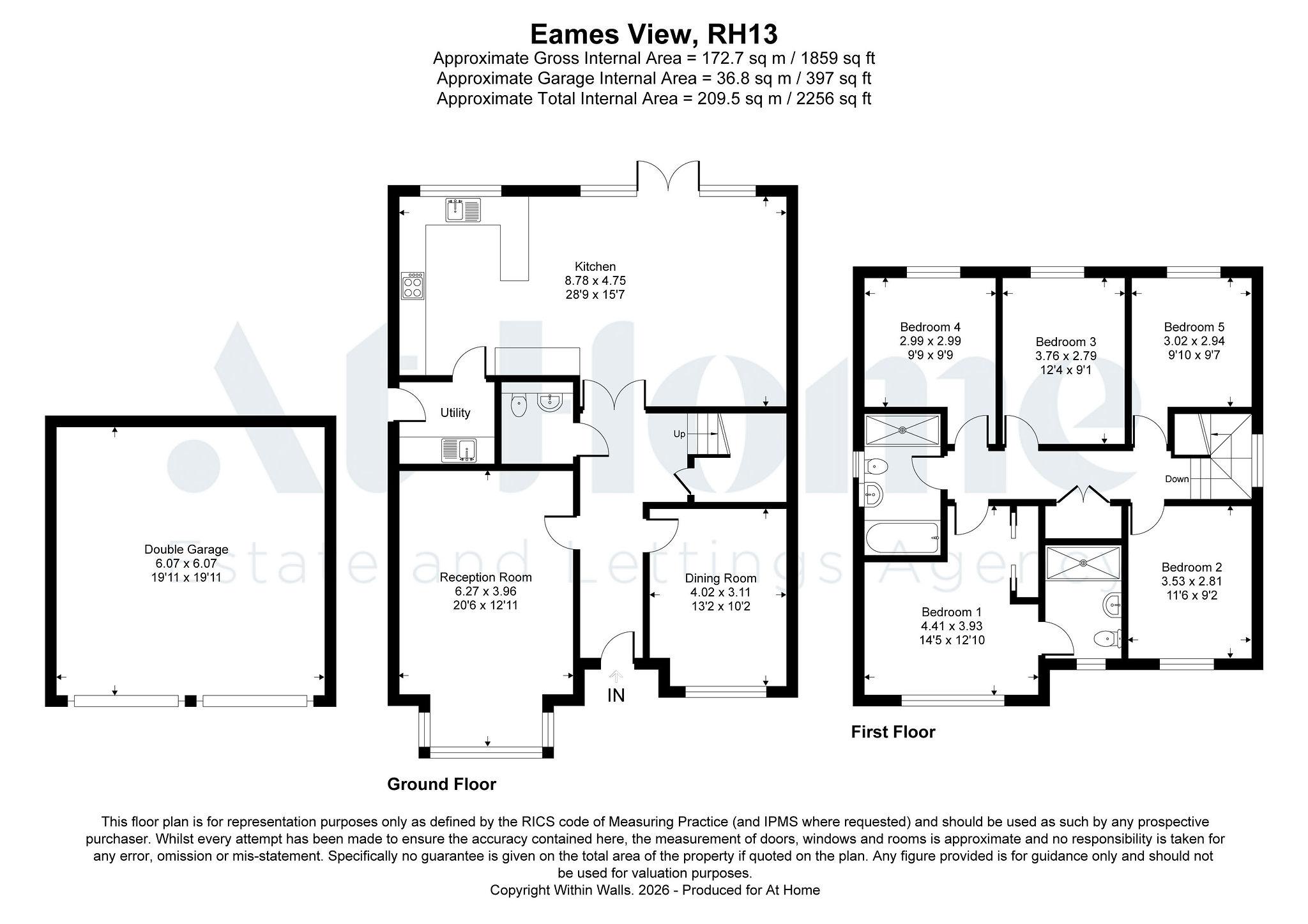 25, Eames View, Horsham floorplan