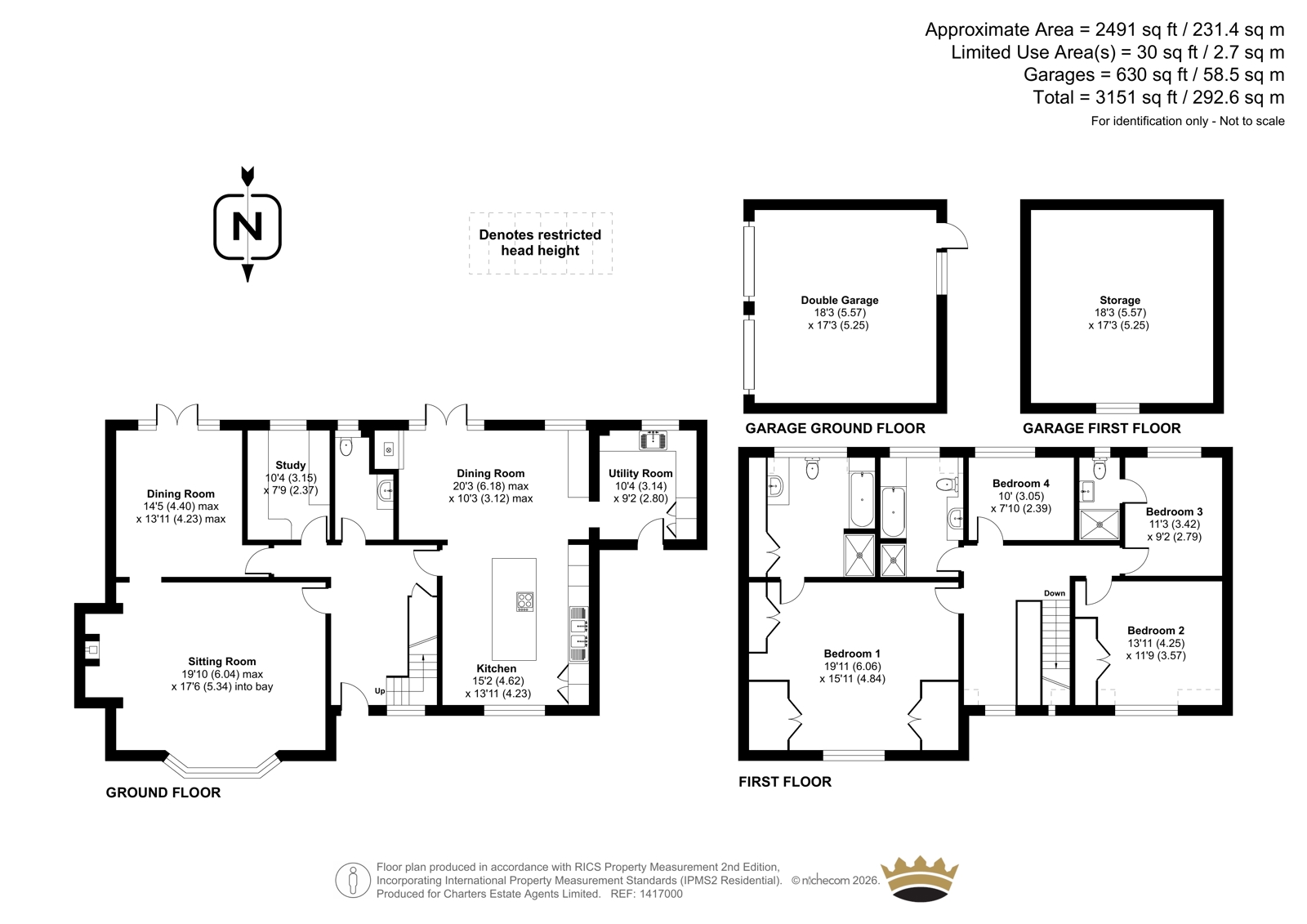 Springhaven,, Gascoigne Lane, Alresford floorplan