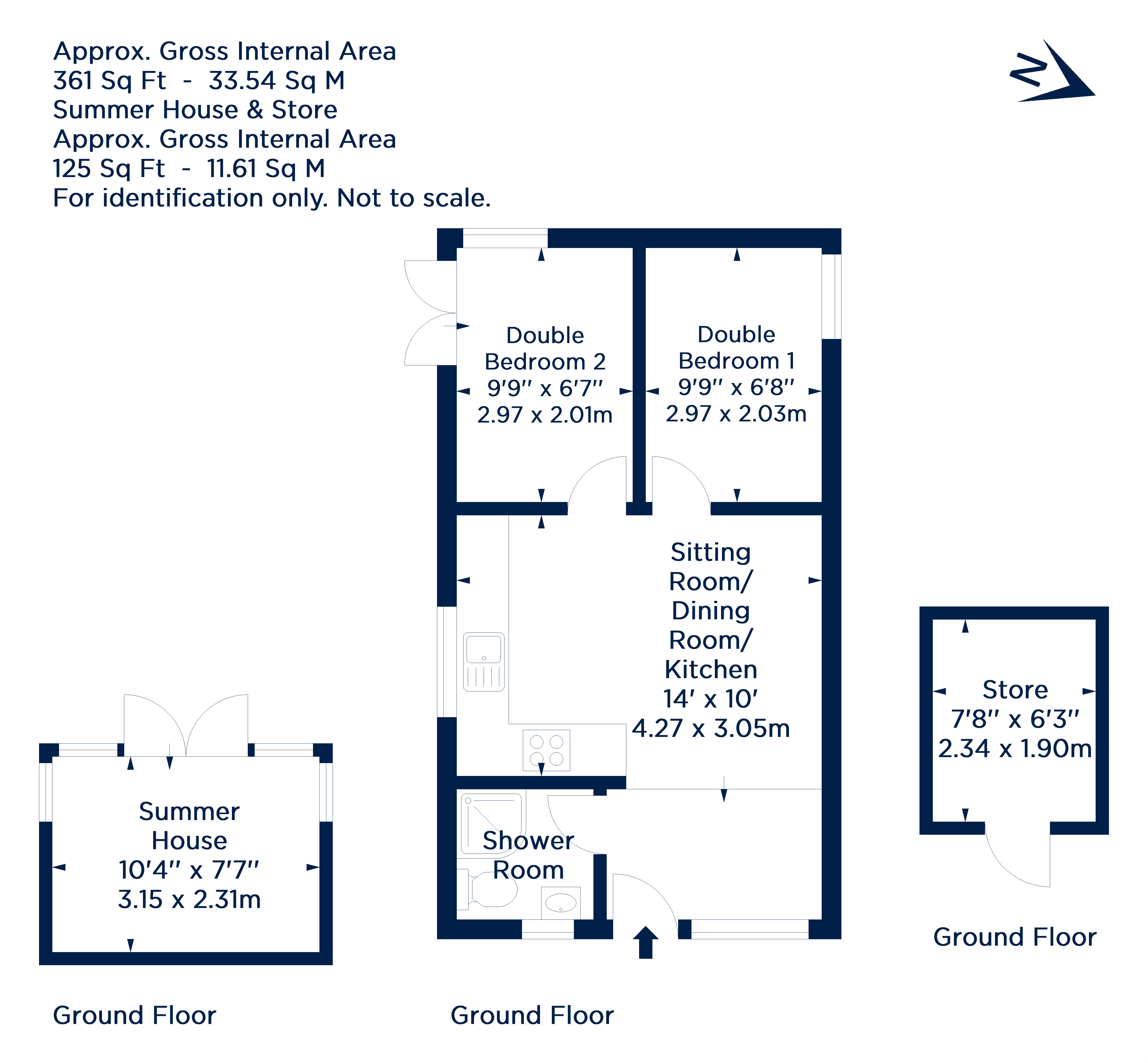 3 Chalet,,, Back Road, Dunbar floorplan