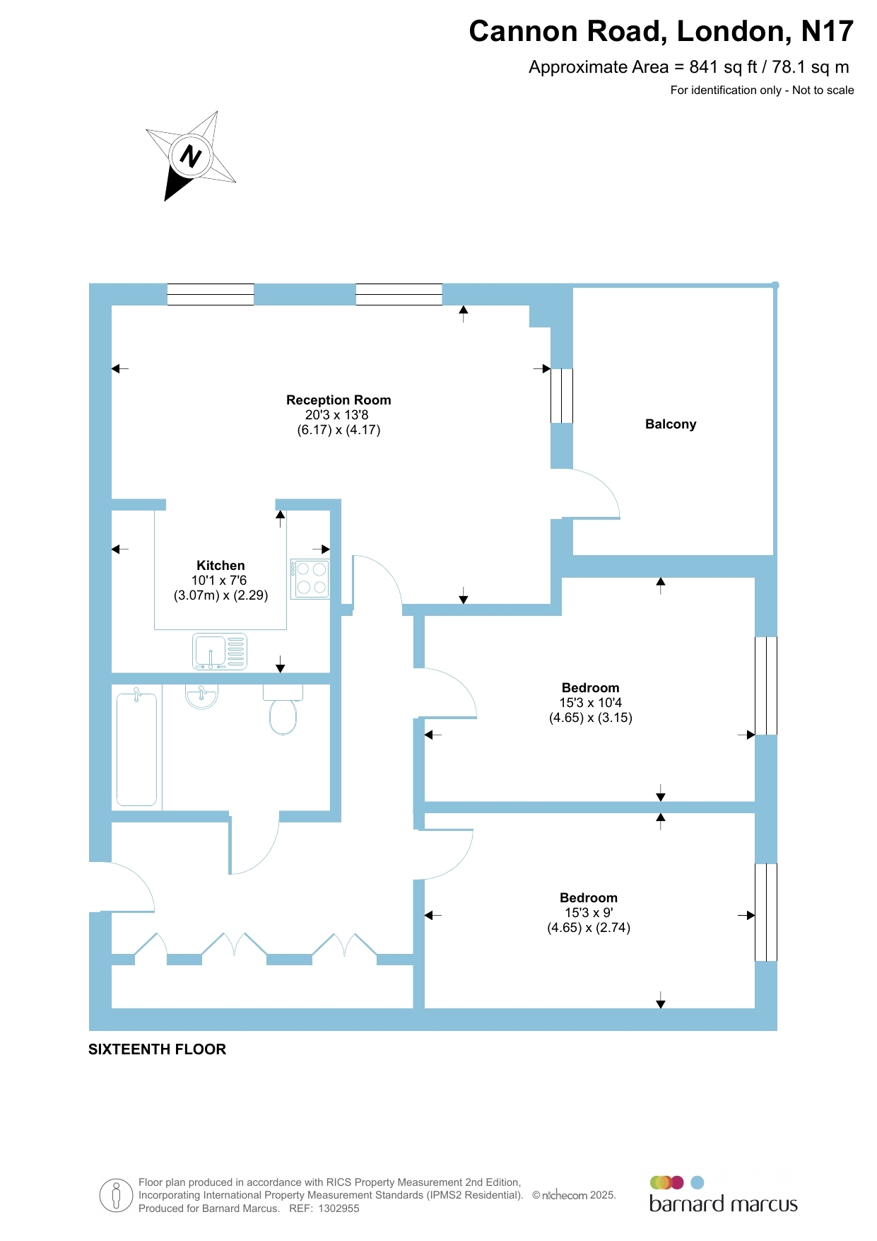 Cannon Road, London, N17 floorplan