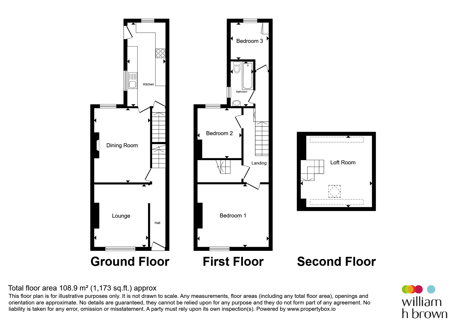 160, Lower Cambridge Street, CASTLEFORD floorplan