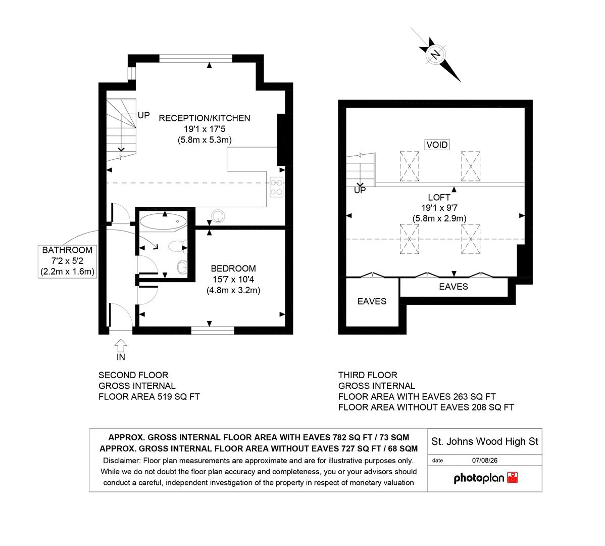 64, Cricklewood Broadway, London floorplan