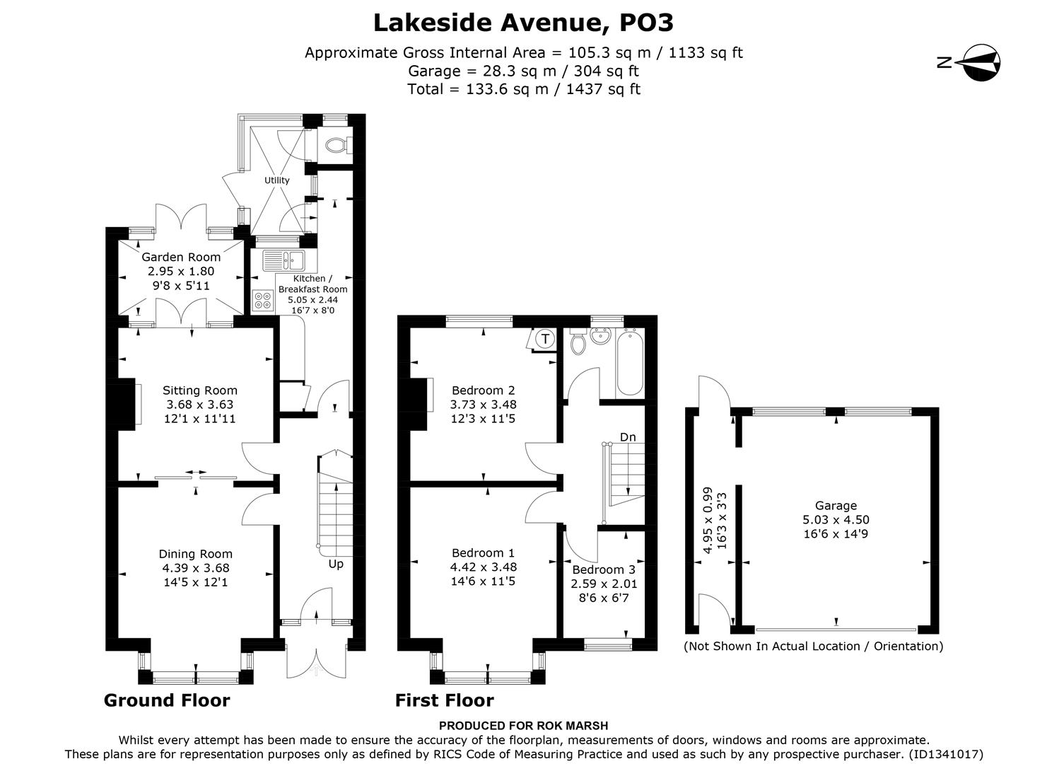 Lakeside Avenue, Portsmouth floorplan
