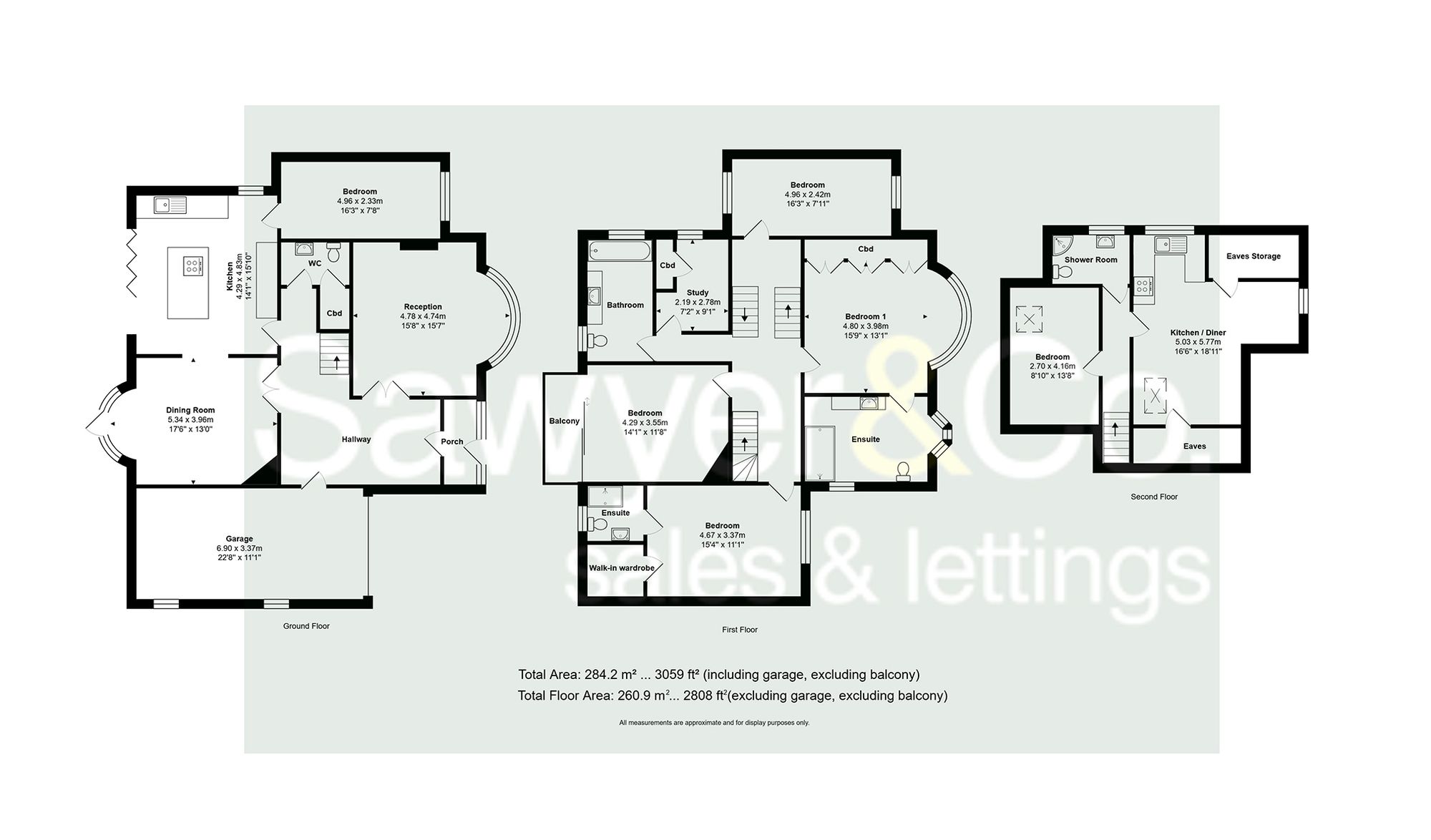 99 Holland Road, Hove floorplan