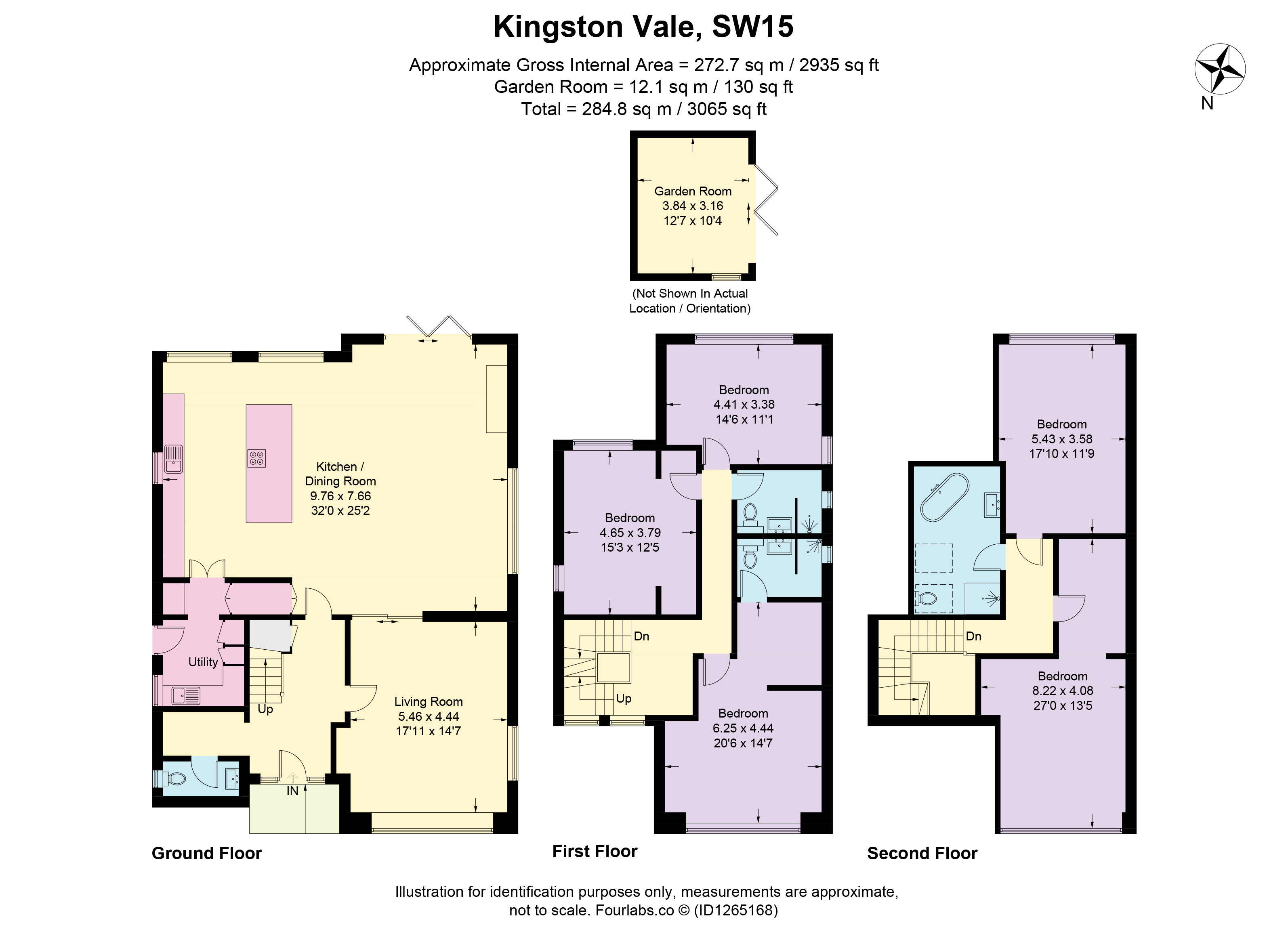 240, Kingston Vale, London floorplan