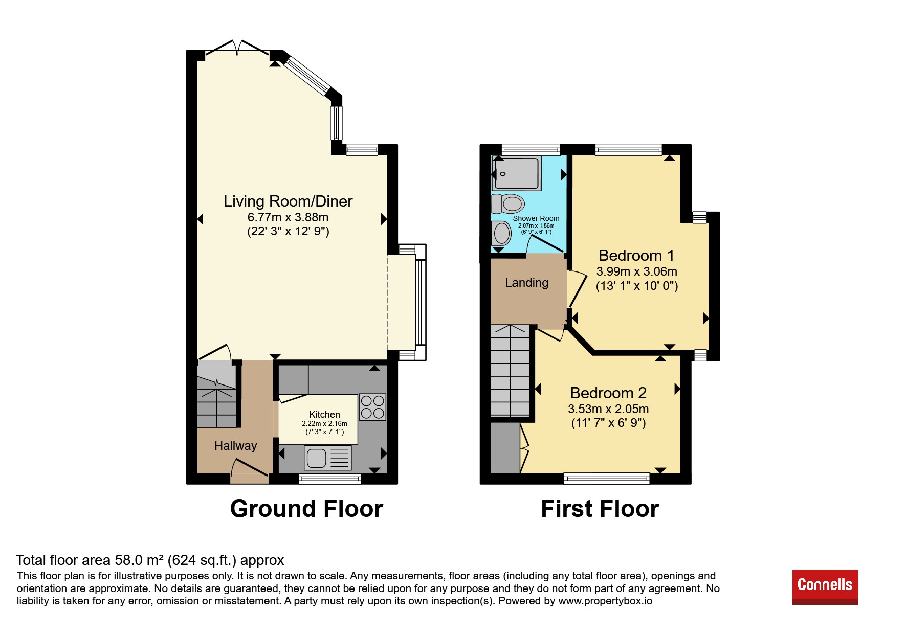 River Cottage, The Friars, Canterbury floorplan