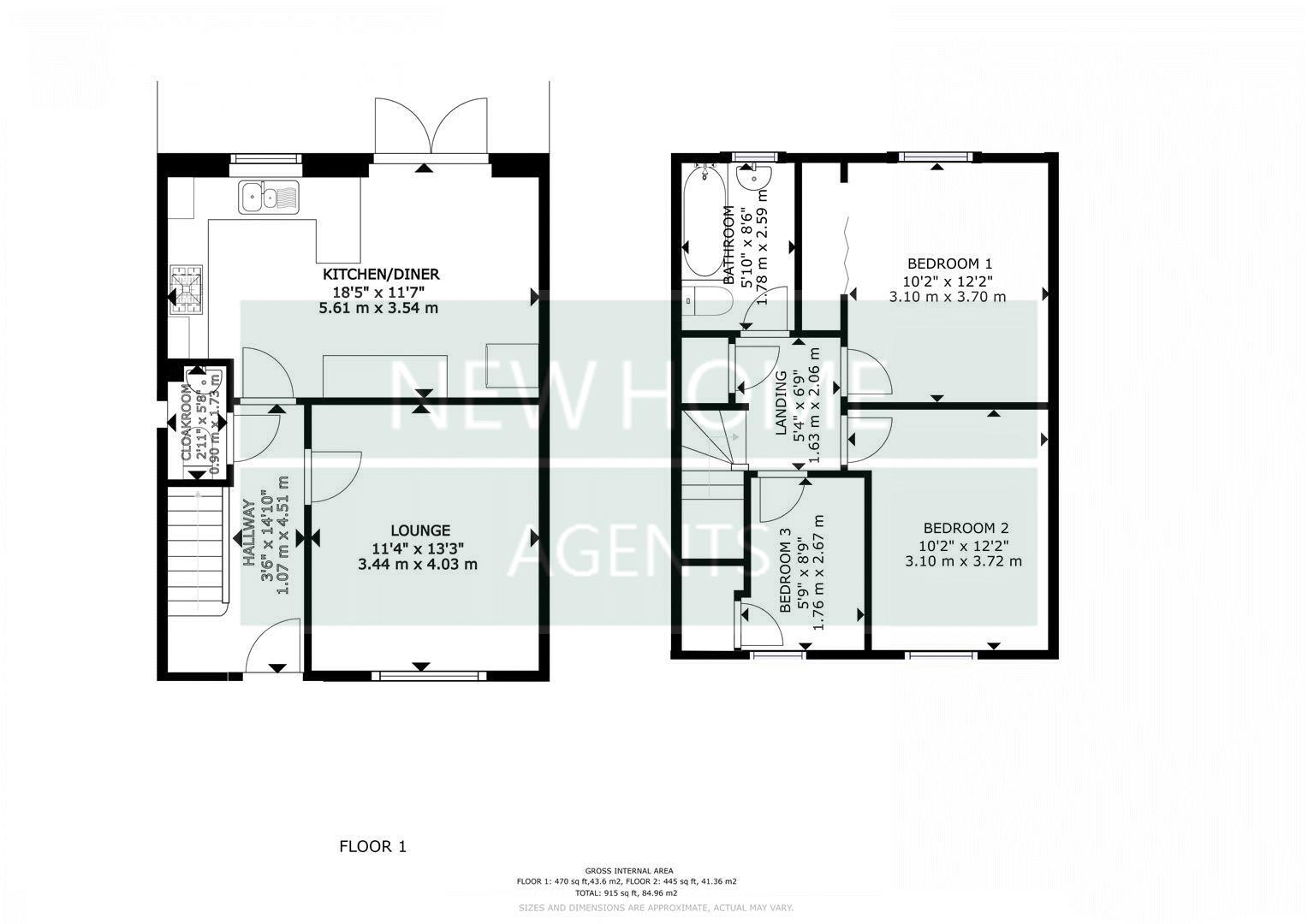 8, Stag Valley Road, Bridgwater floorplan