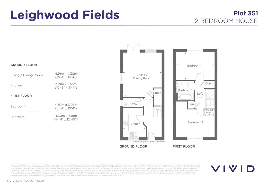 Plot 351 Leighwood Fields,, Spinner Avenue, Surrey floorplan
