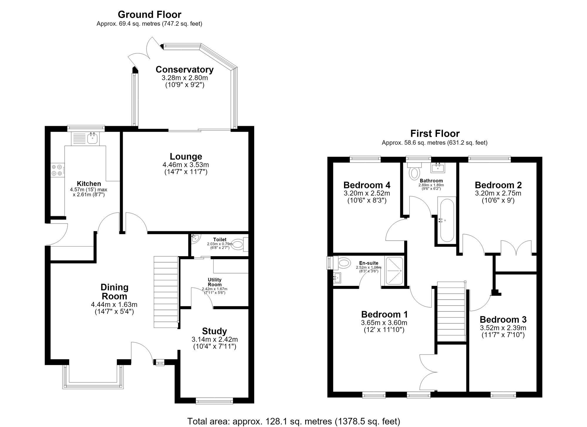 6 Thomas Way, Royston floorplan