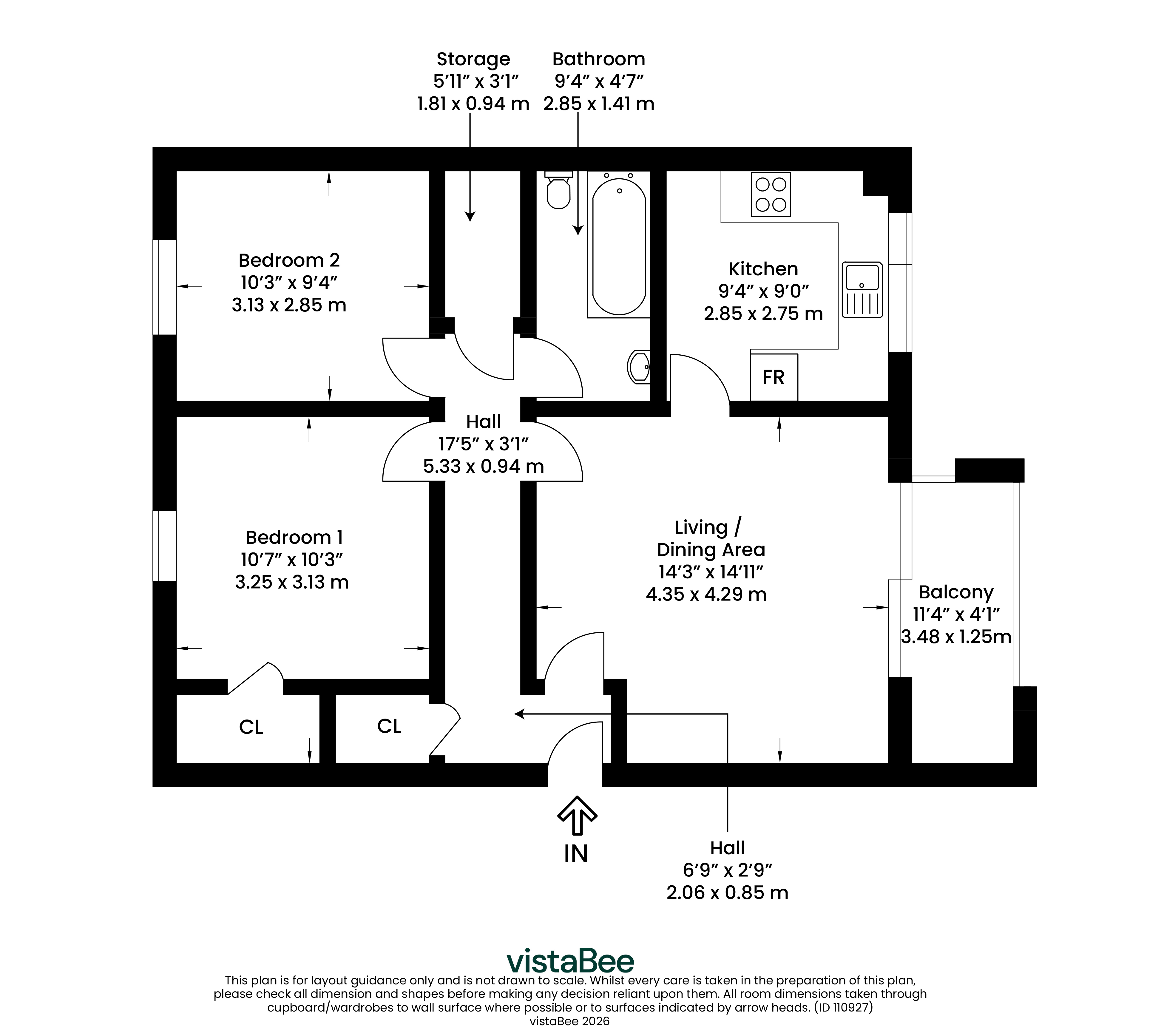 64, Park Avenue, Glasgow floorplan