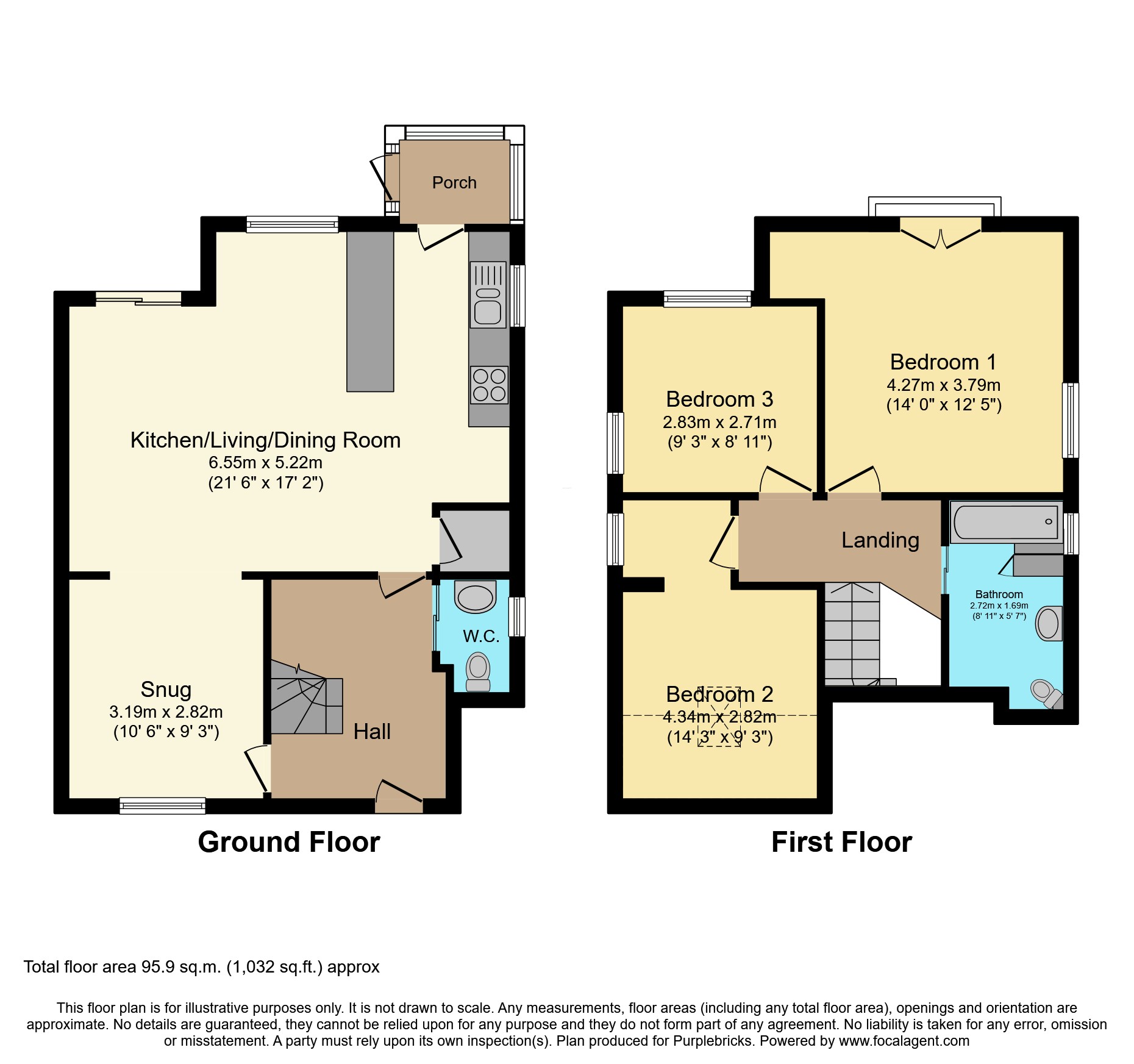 2, Holt Avenue, Alvaston floorplan