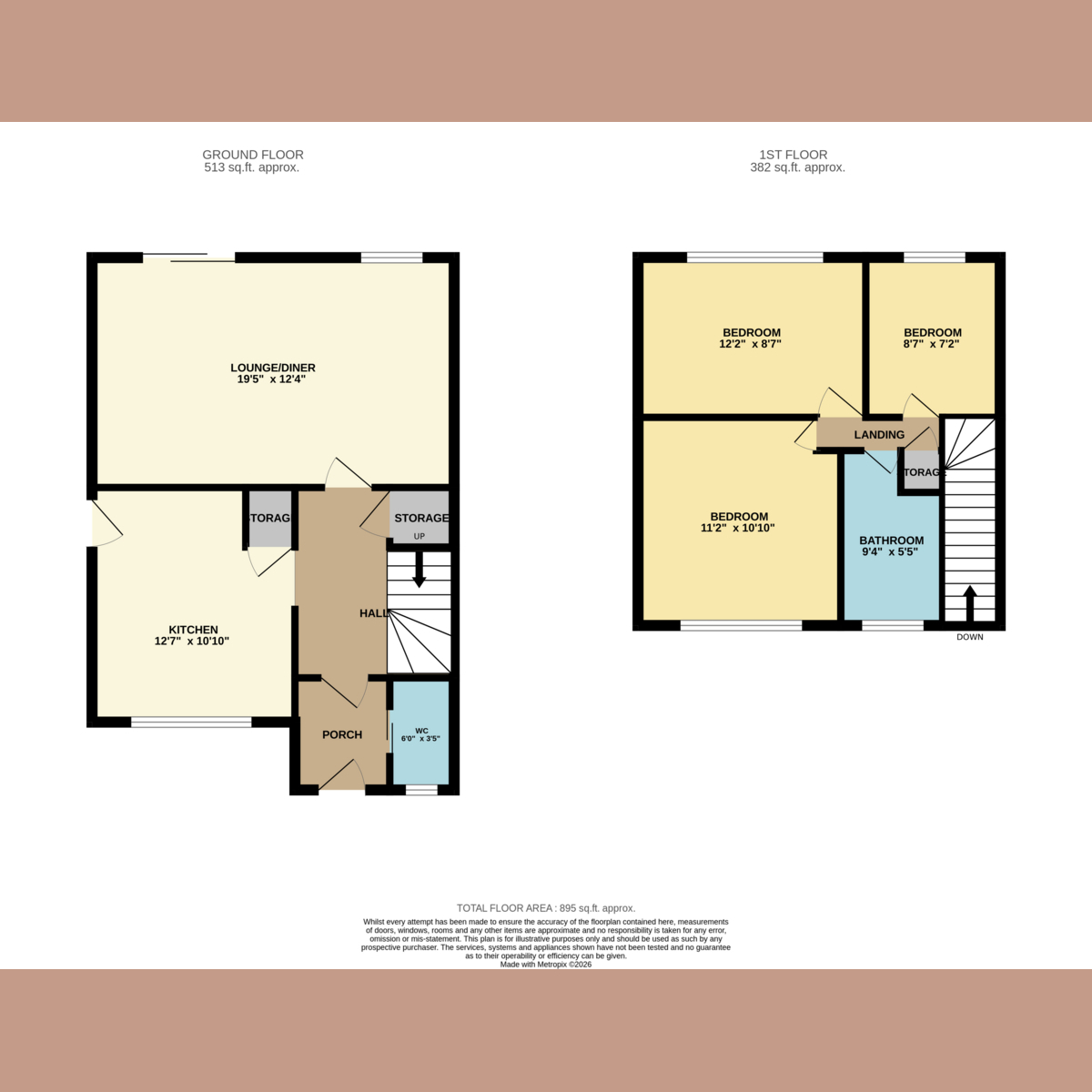 5, Lovell Rise, Leigh-on-sea floorplan