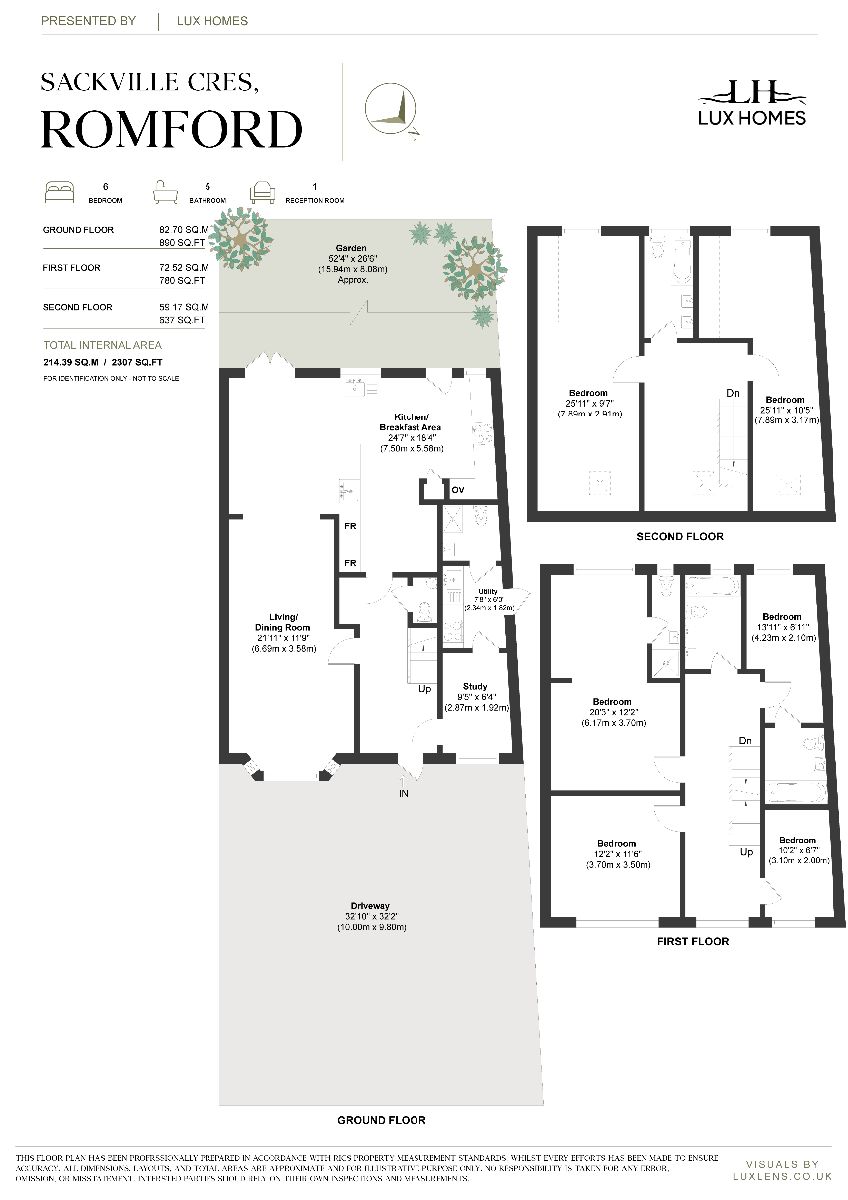 49 Sackville Crescent, Romford floorplan