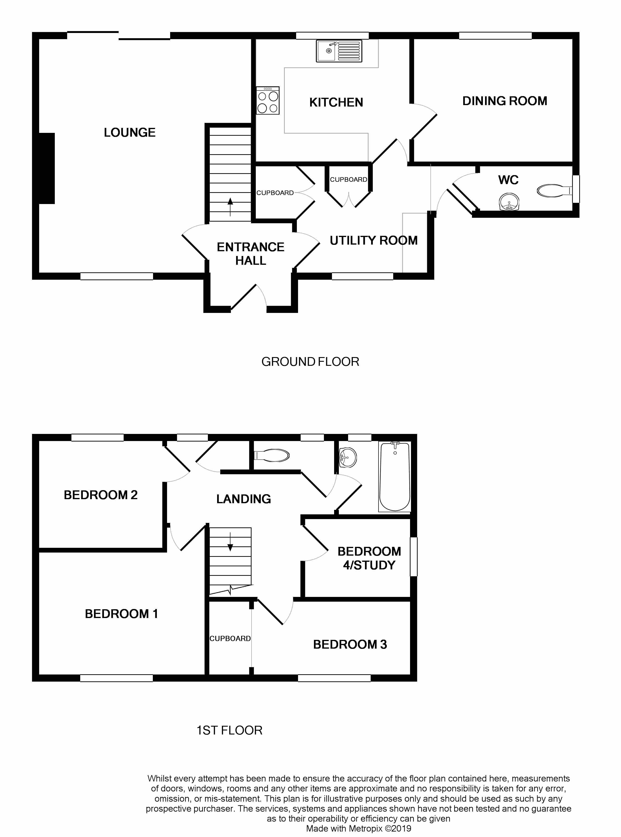 4 Bedrooms Semi-detached house for sale in Willowside Way, Royston SG8