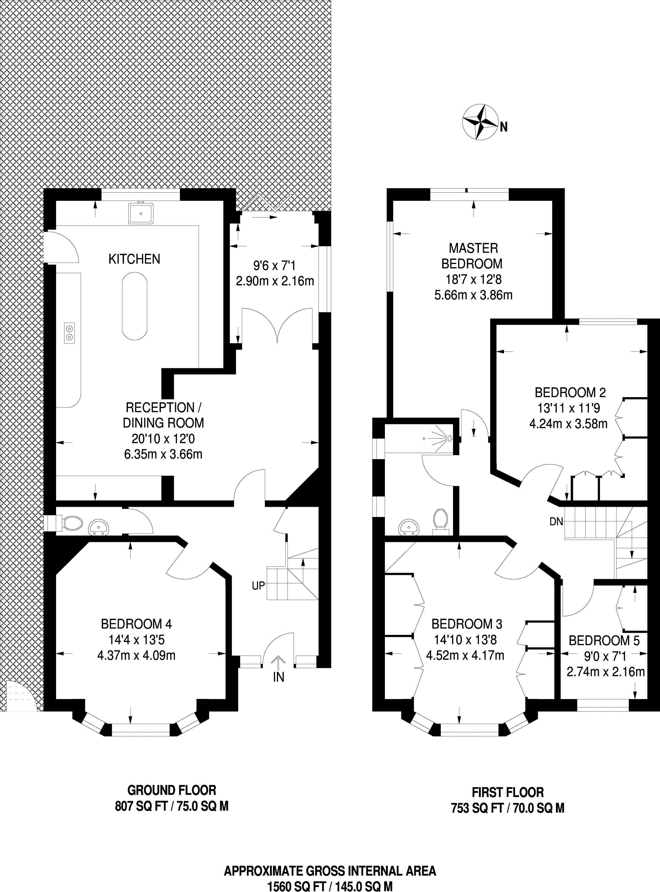 4 Bedrooms Semi-detached house for sale in Abbey Road, Bush Hill Park EN1