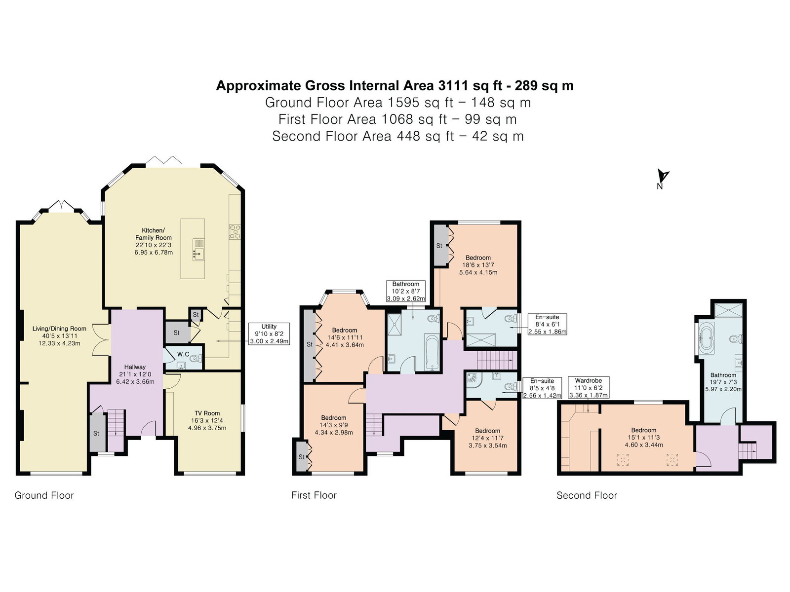 88, Lancaster Avenue, Barnet floorplan